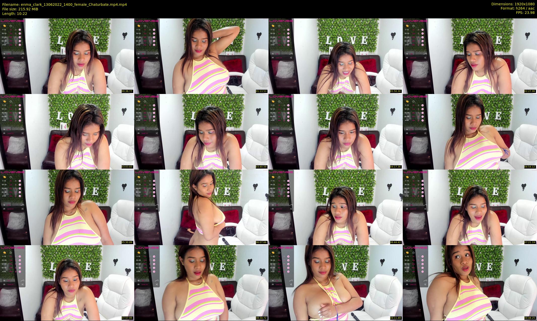 enma_clark — 11 minute Chaturbate female cam show recording, 1080p, Jun 13, 2022