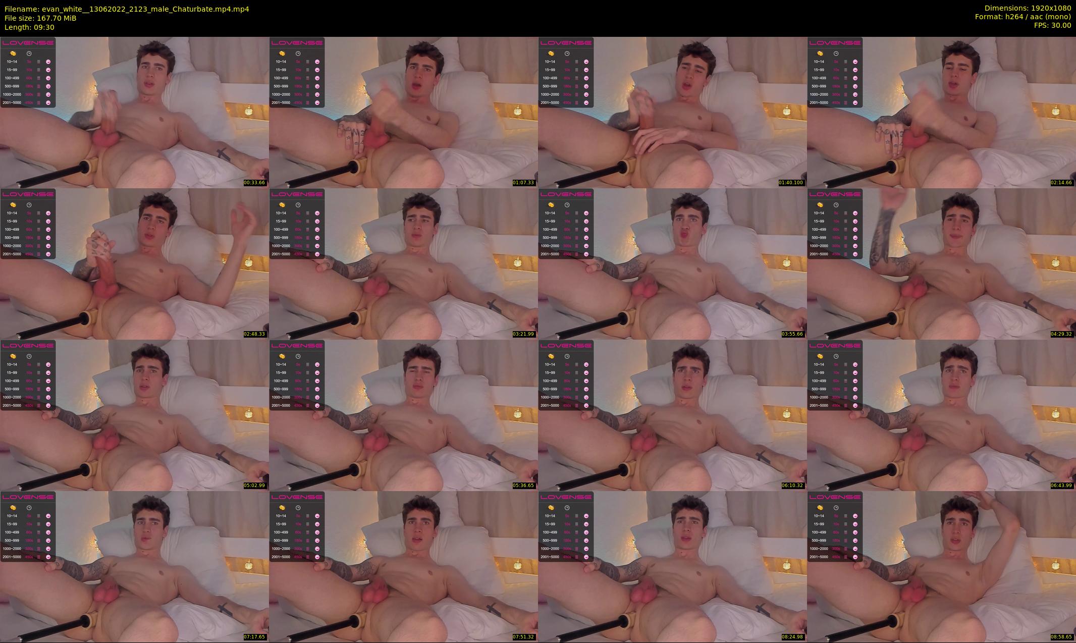 evan_white_ — 10 minute Chaturbate male cam show recording, 1080p, Jun 13, 2022