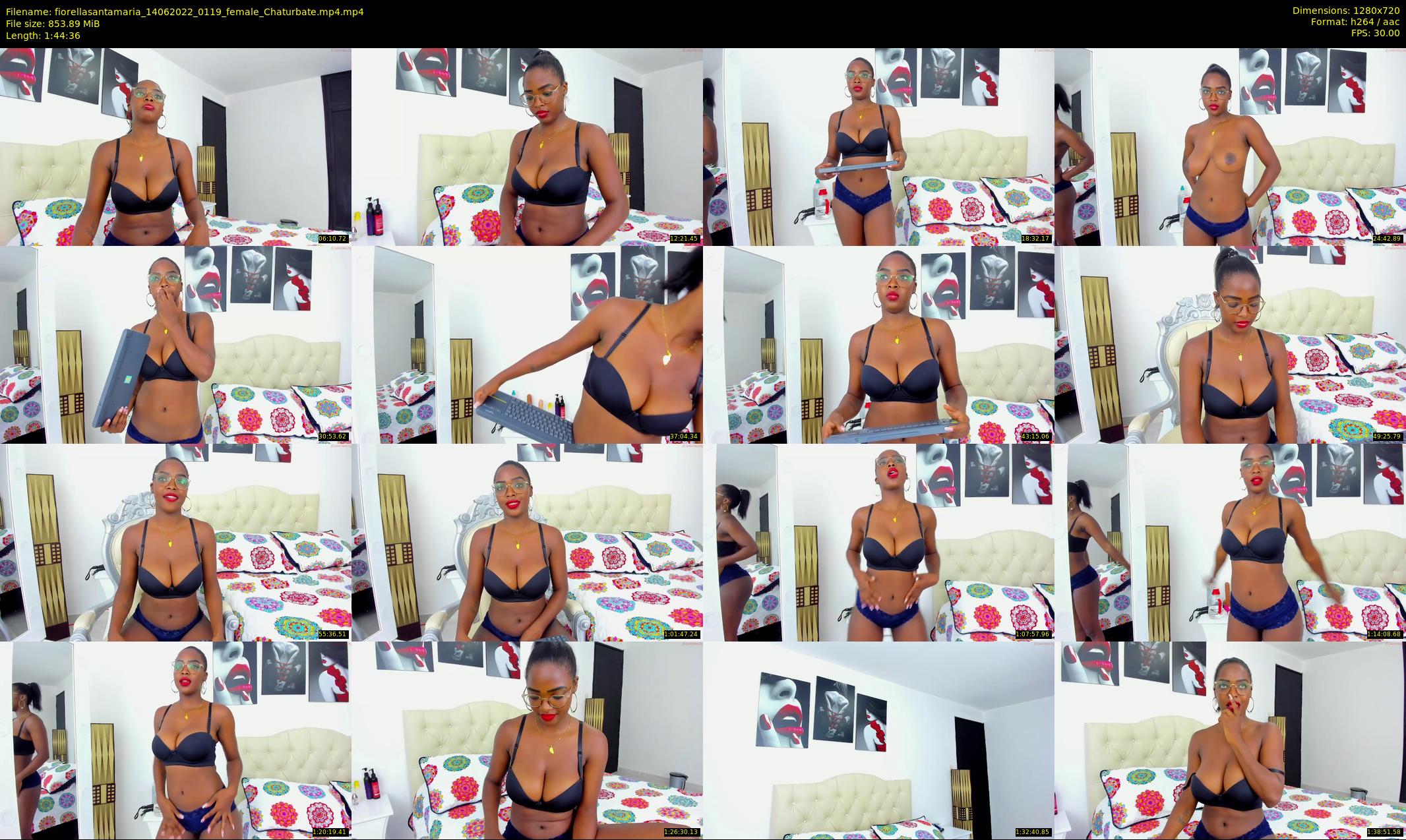 fiorellasantamaria — 105 minute Chaturbate female cam show recording, 720p, Jun 14, 2022