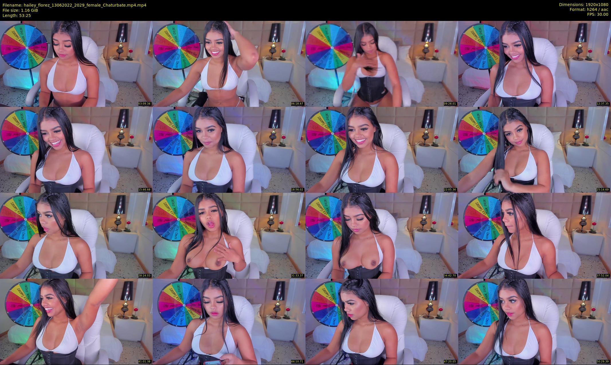 hailey_florez — 54 minute Chaturbate female cam show recording, 1080p, Jun 13, 2022
