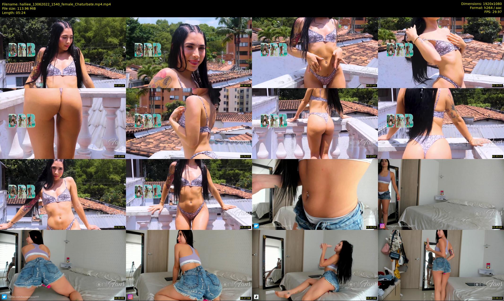 halliee — 6 minute Chaturbate couple cam show recording, 1080p, Jun 13, 2022
