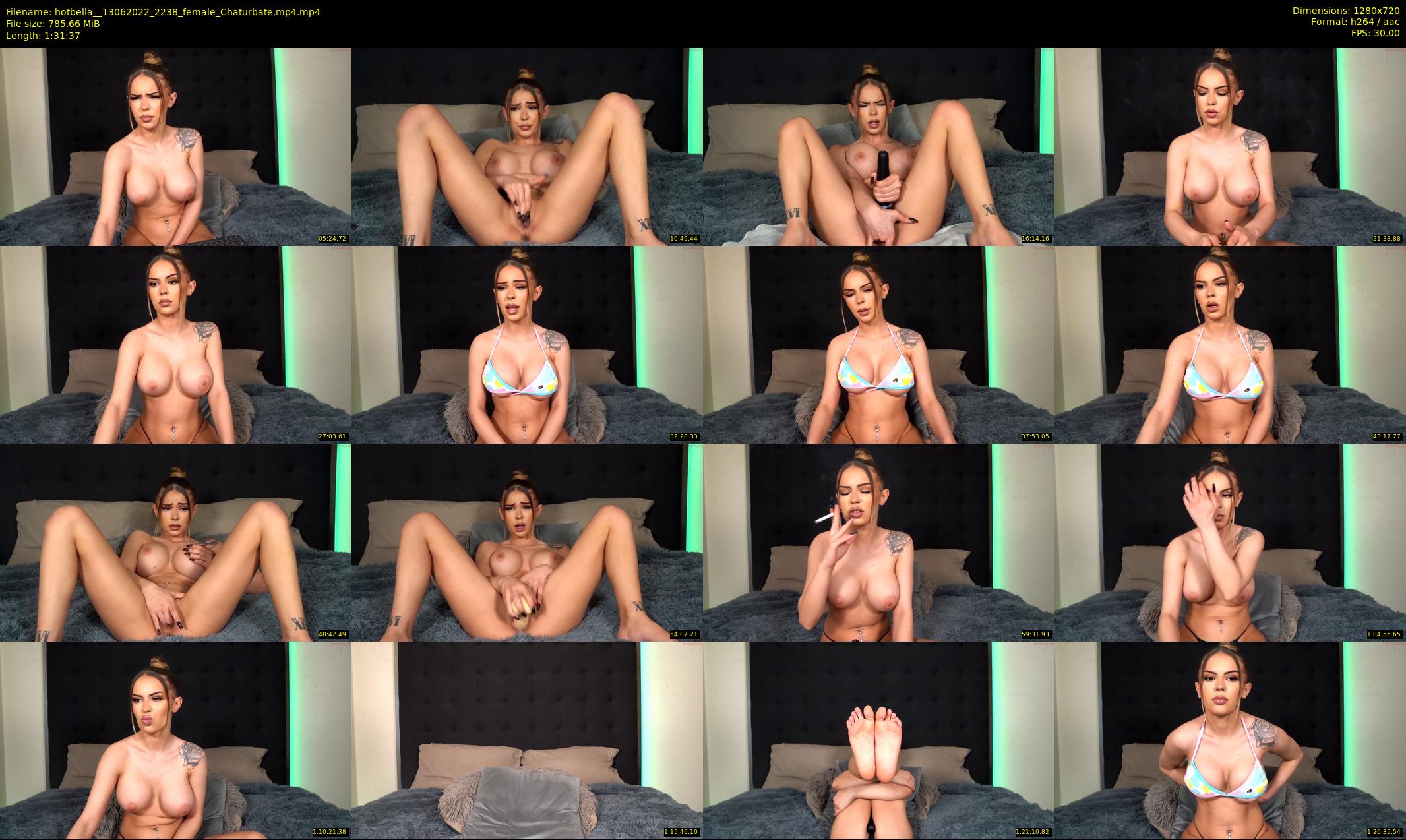 hotbella_ — 92 minute Chaturbate female cam show recording, 720p, Jun 13, 2022