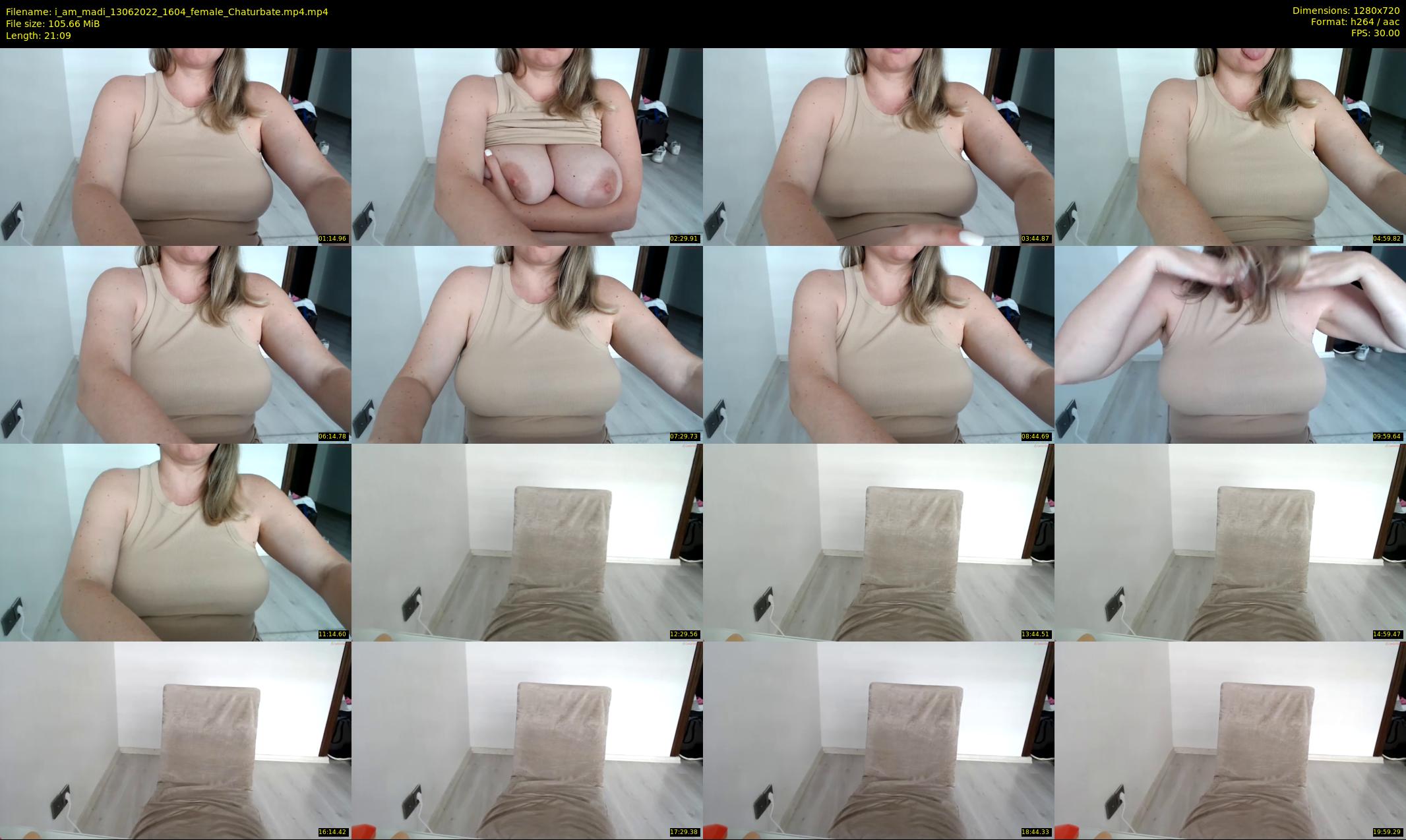 i_am_madi — 22 minute Chaturbate female cam show recording, 720p, Jun 13, 2022