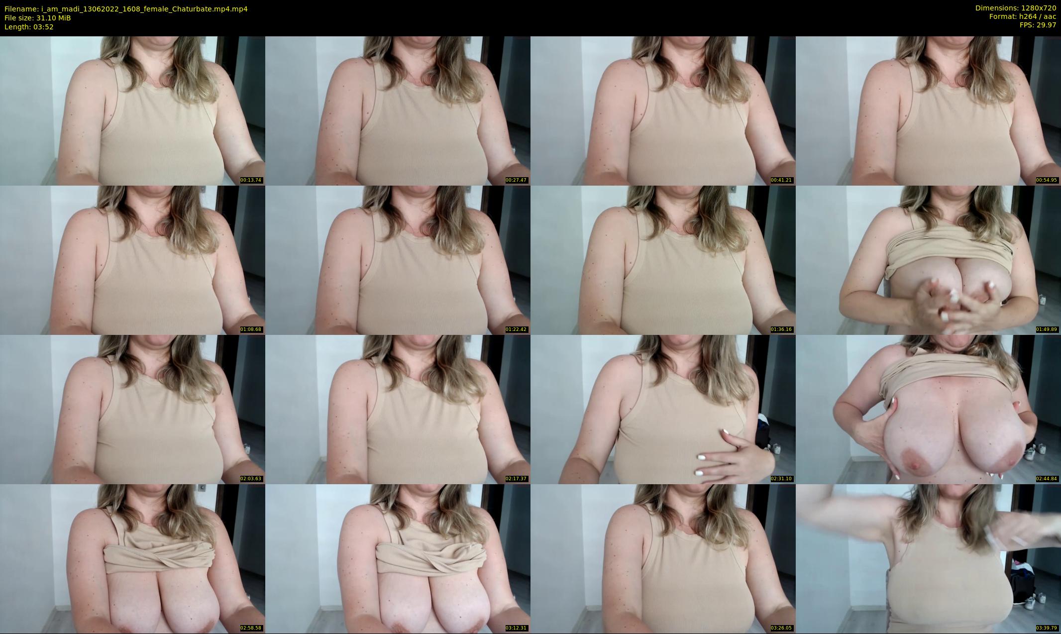 i_am_madi — 4 minute Chaturbate female cam show recording, 720p, Jun 13, 2022