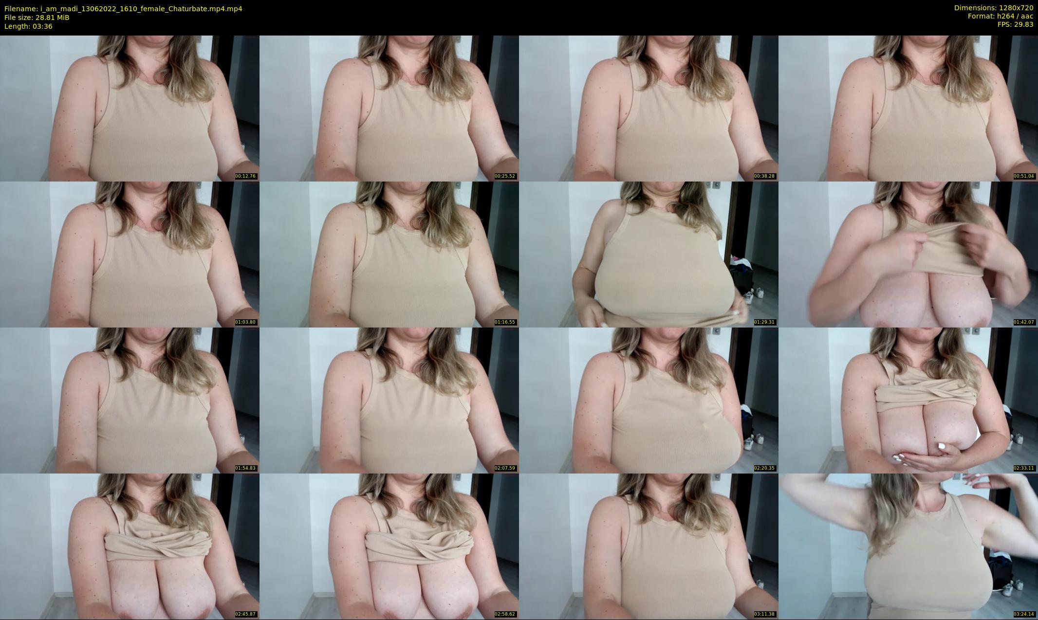 i_am_madi — 4 minute Chaturbate female cam show recording, 720p, Jun 13, 2022