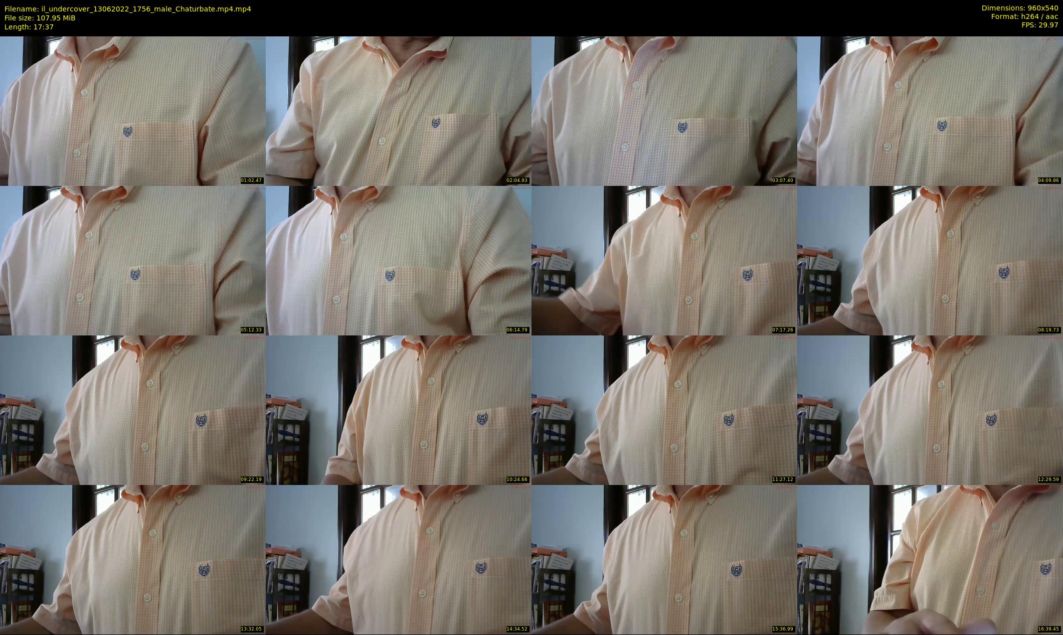 il_undercover — 18 minute Chaturbate male cam show recording, 480p, Jun 13, 2022