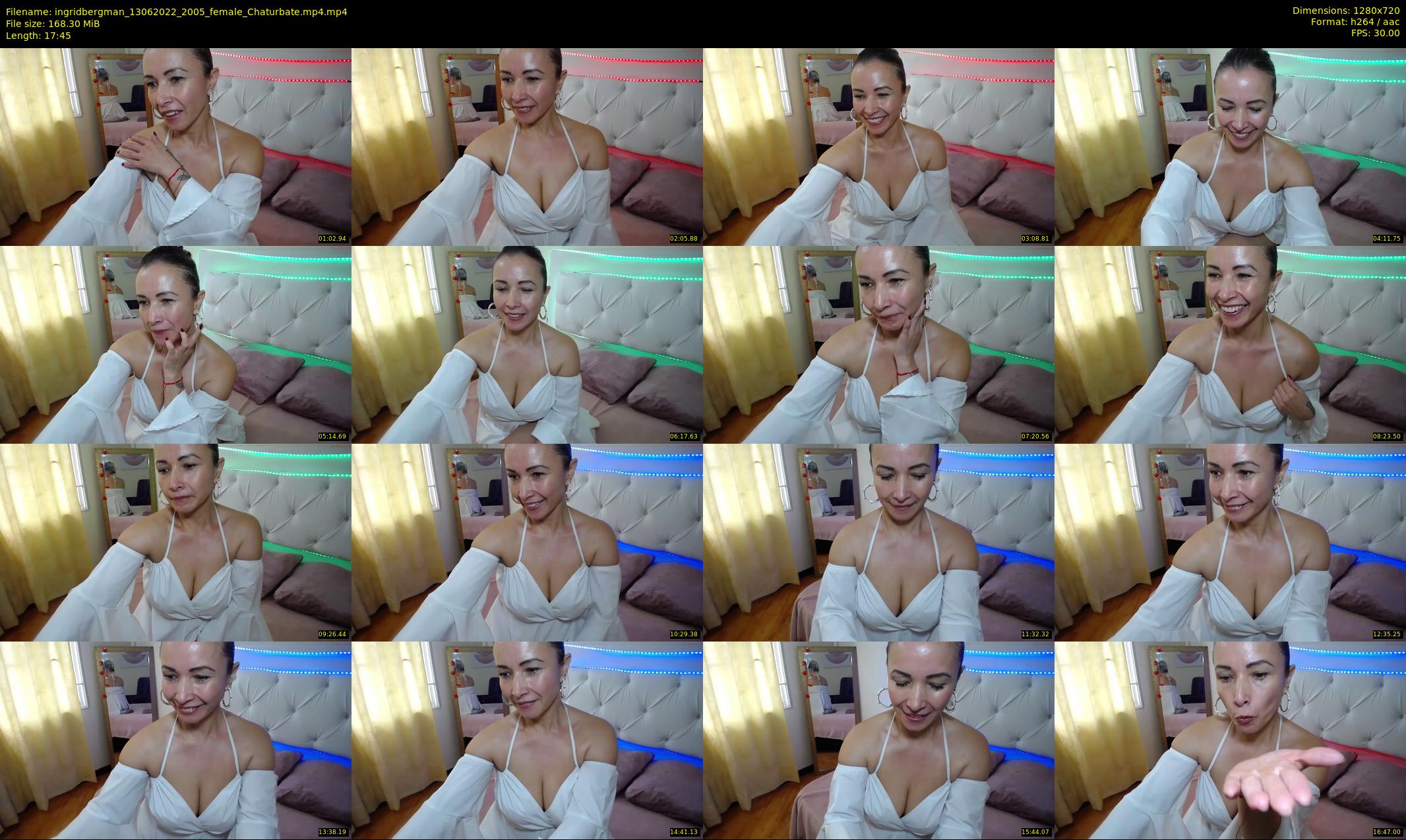 ingridbergman — 18 minute Chaturbate female cam show recording, 720p, Jun 13, 2022