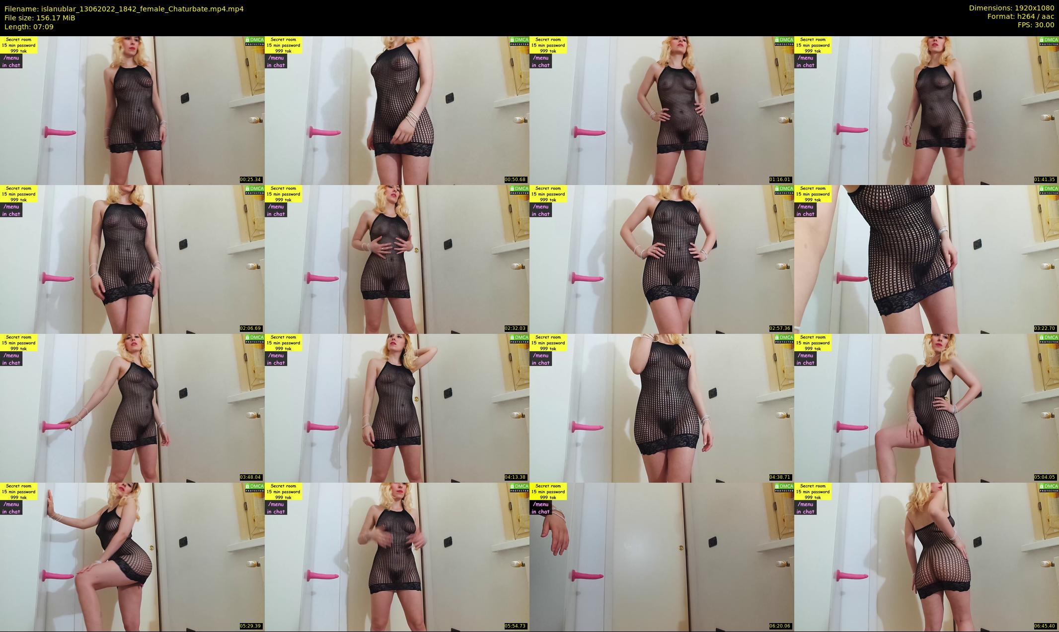 islanublar — 8 minute Chaturbate female cam show recording, 1080p, Jun 13, 2022