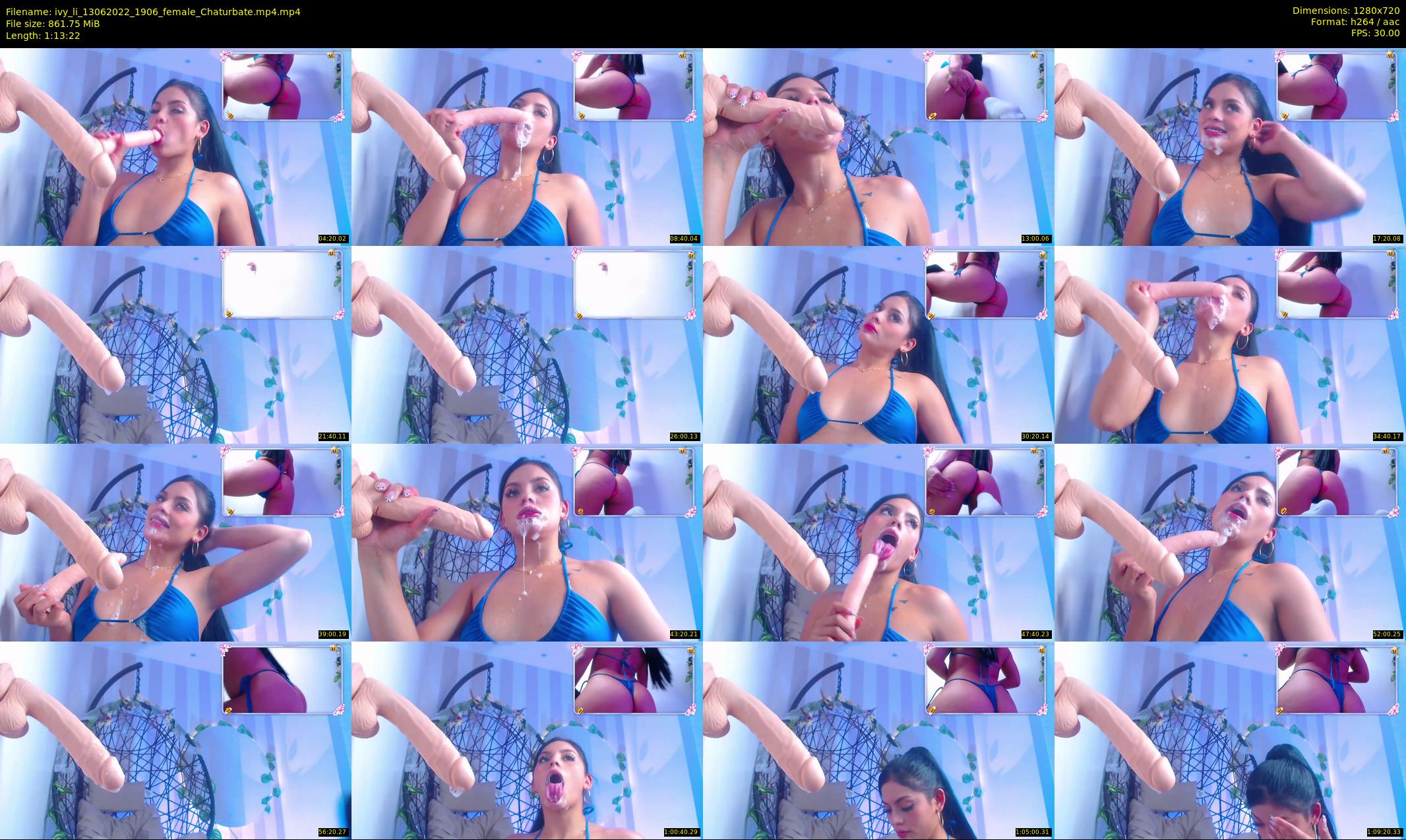 ivy_li — 74 minute Chaturbate female cam show recording, 720p, Jun 13, 2022