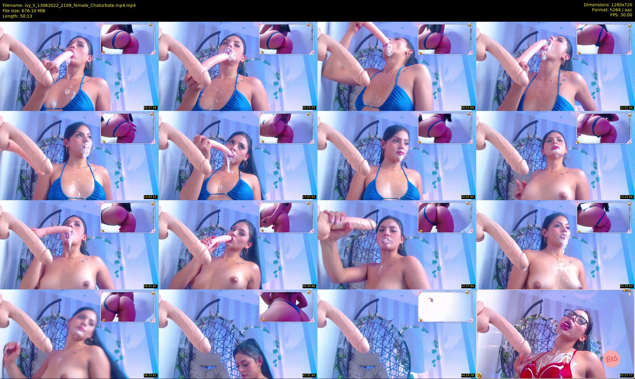 ivy_li — 51 minute Chaturbate female cam show recording, 720p, Jun 13, 2022