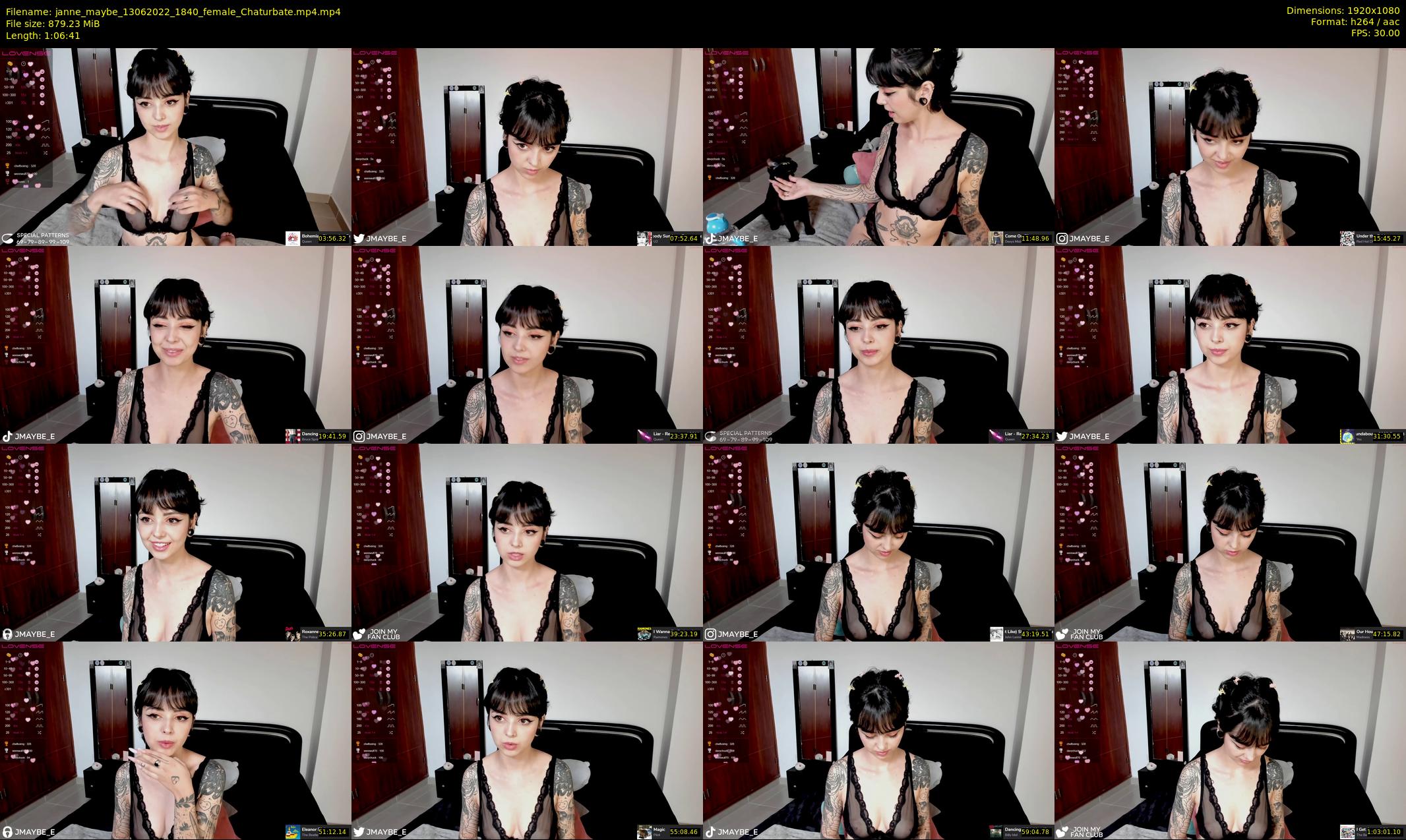 janne_maybe — 67 minute Chaturbate female cam show recording, 1080p, Jun 13, 2022