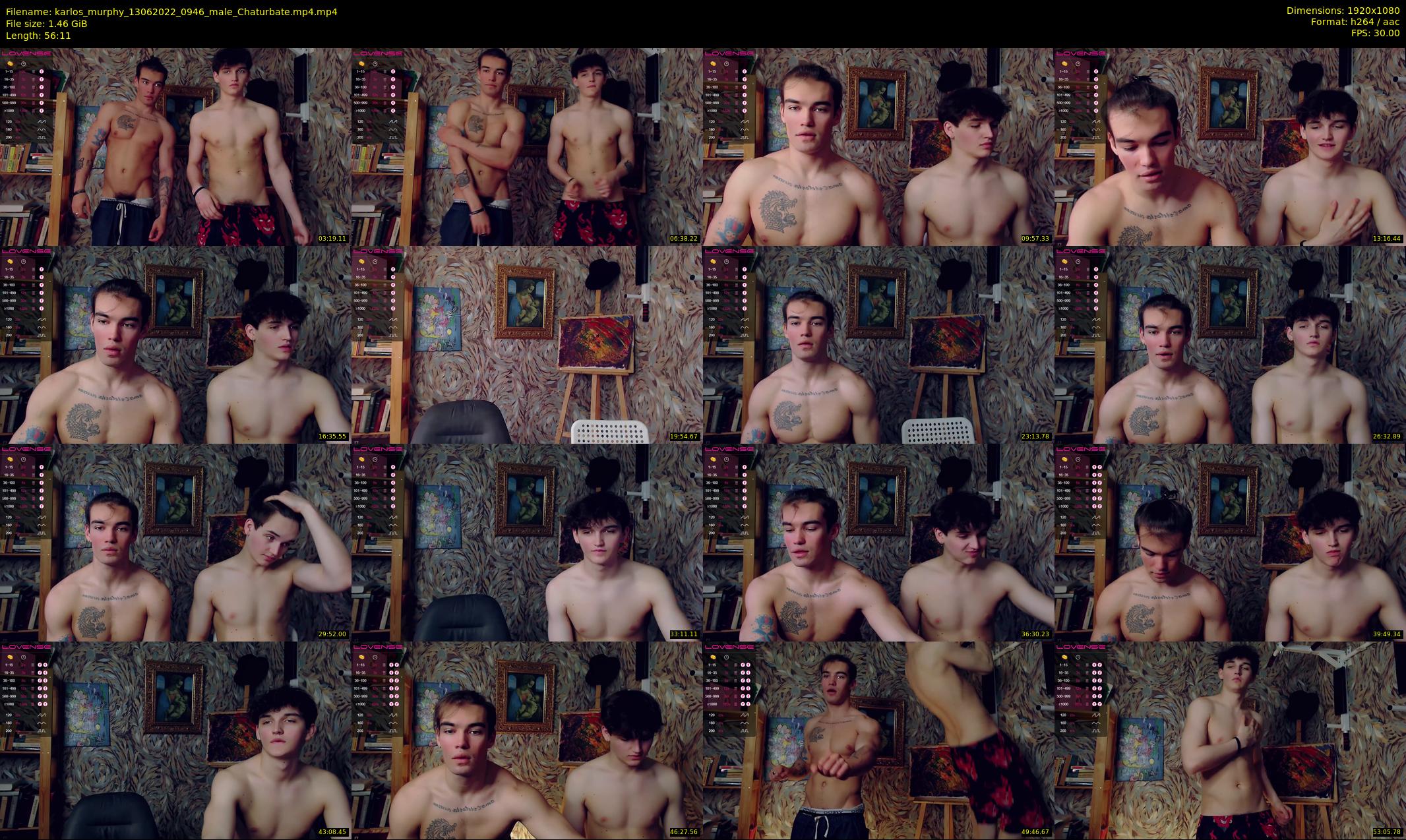 karlos_murphy — 57 minute Chaturbate male cam show recording, 1080p, Jun 13, 2022