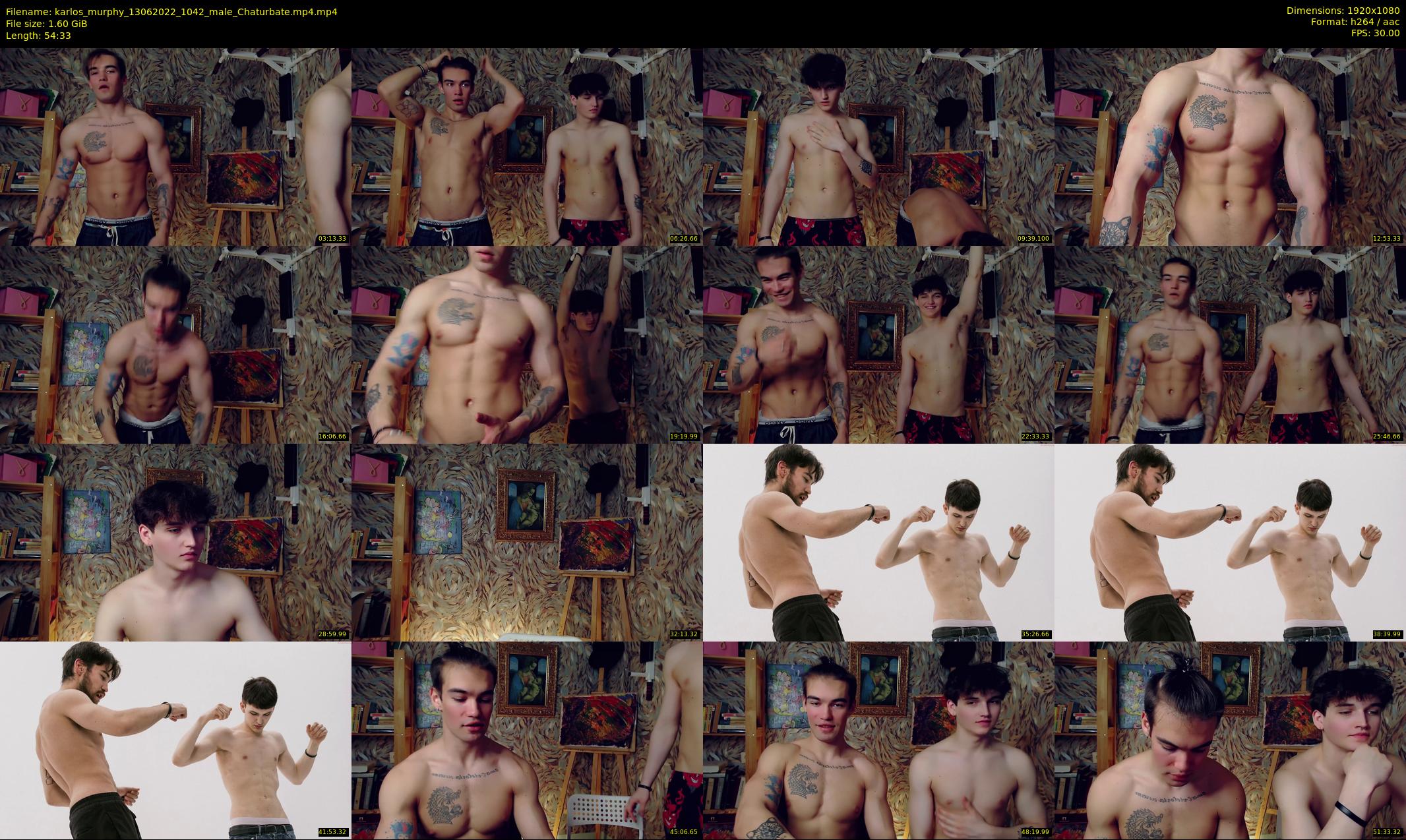 karlos_murphy — 55 minute Chaturbate male cam show recording, 1080p, Jun 13, 2022