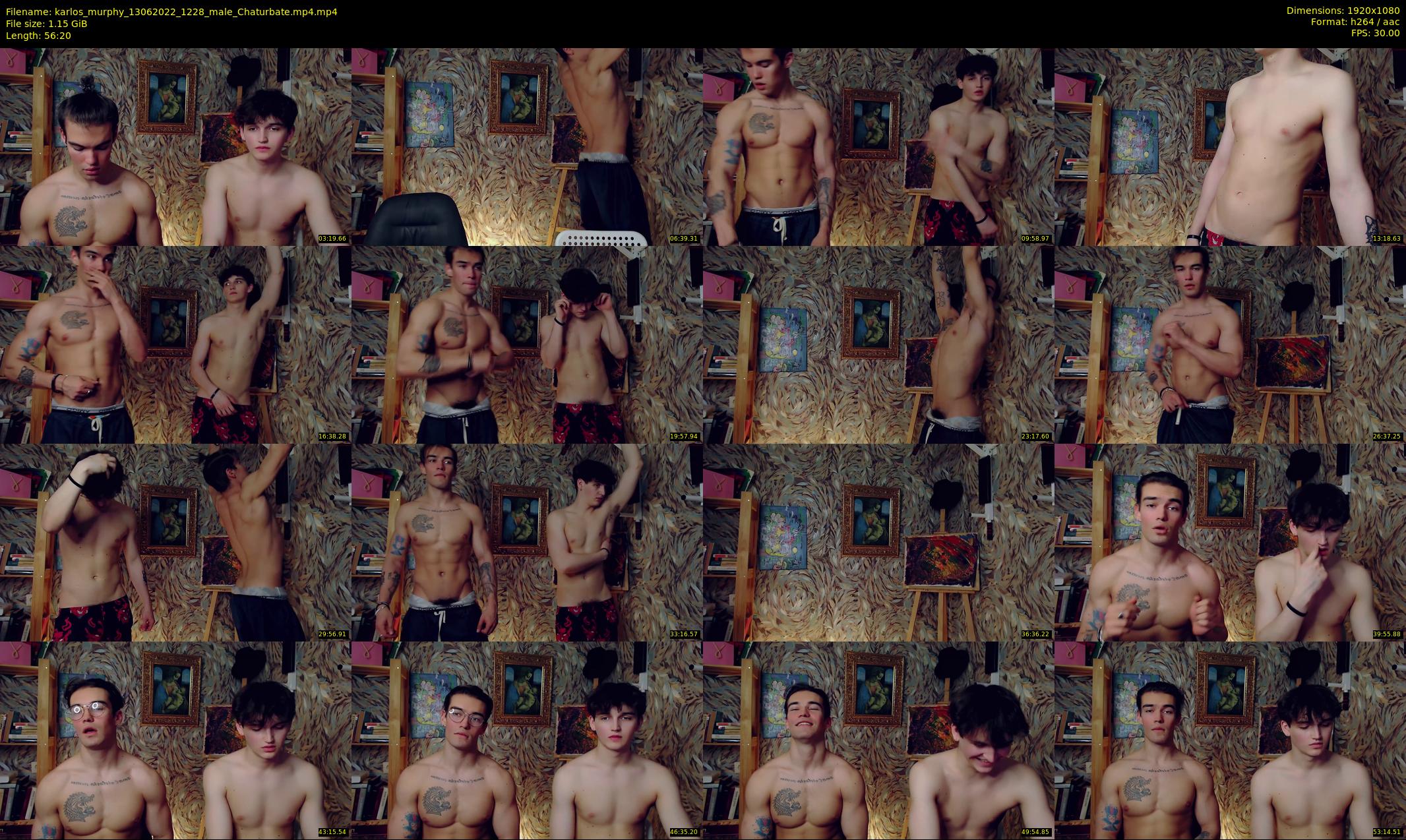 karlos_murphy — 57 minute Chaturbate male cam show recording, 1080p, Jun 13, 2022