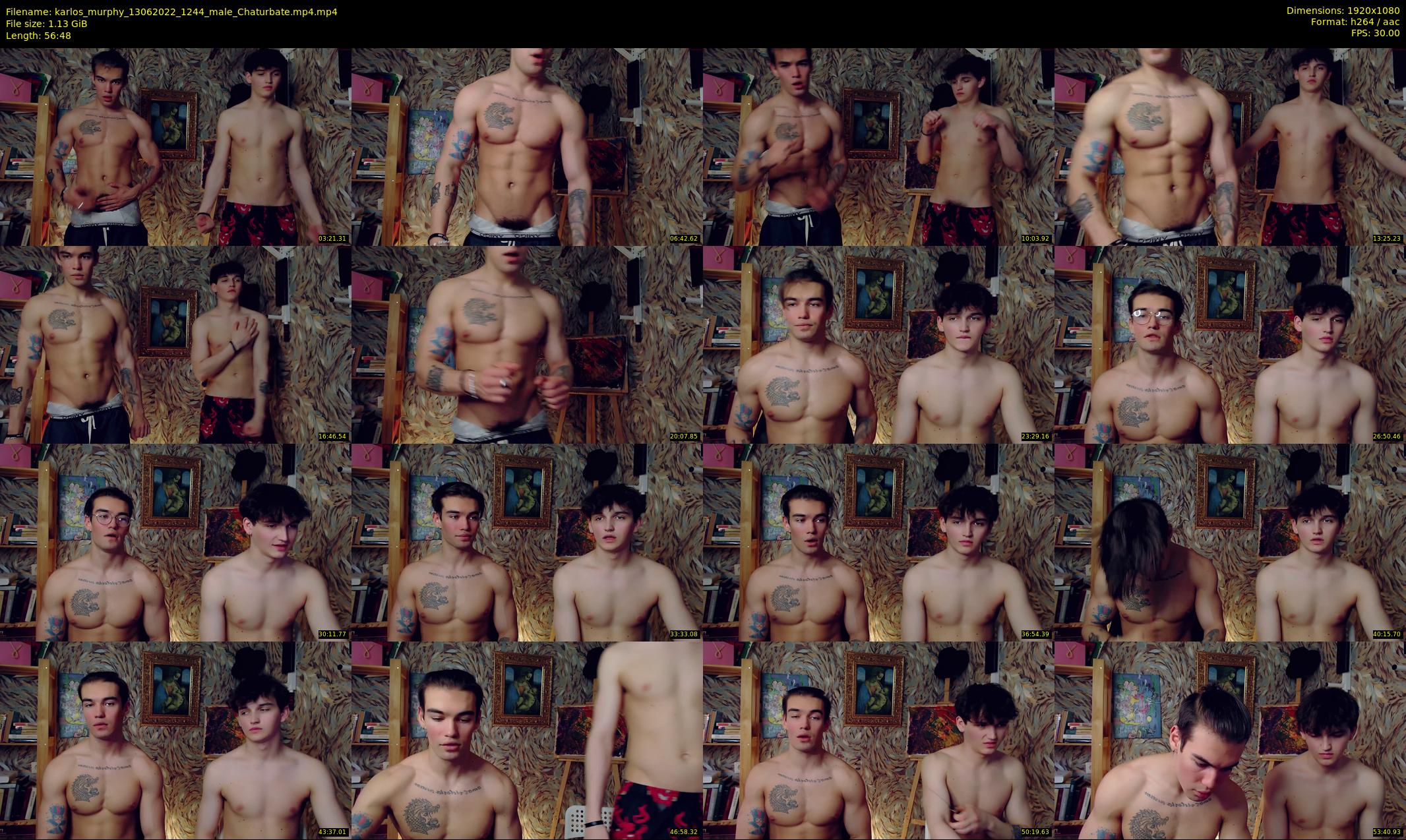 karlos_murphy — 57 minute Chaturbate male cam show recording, 1080p, Jun 13, 2022