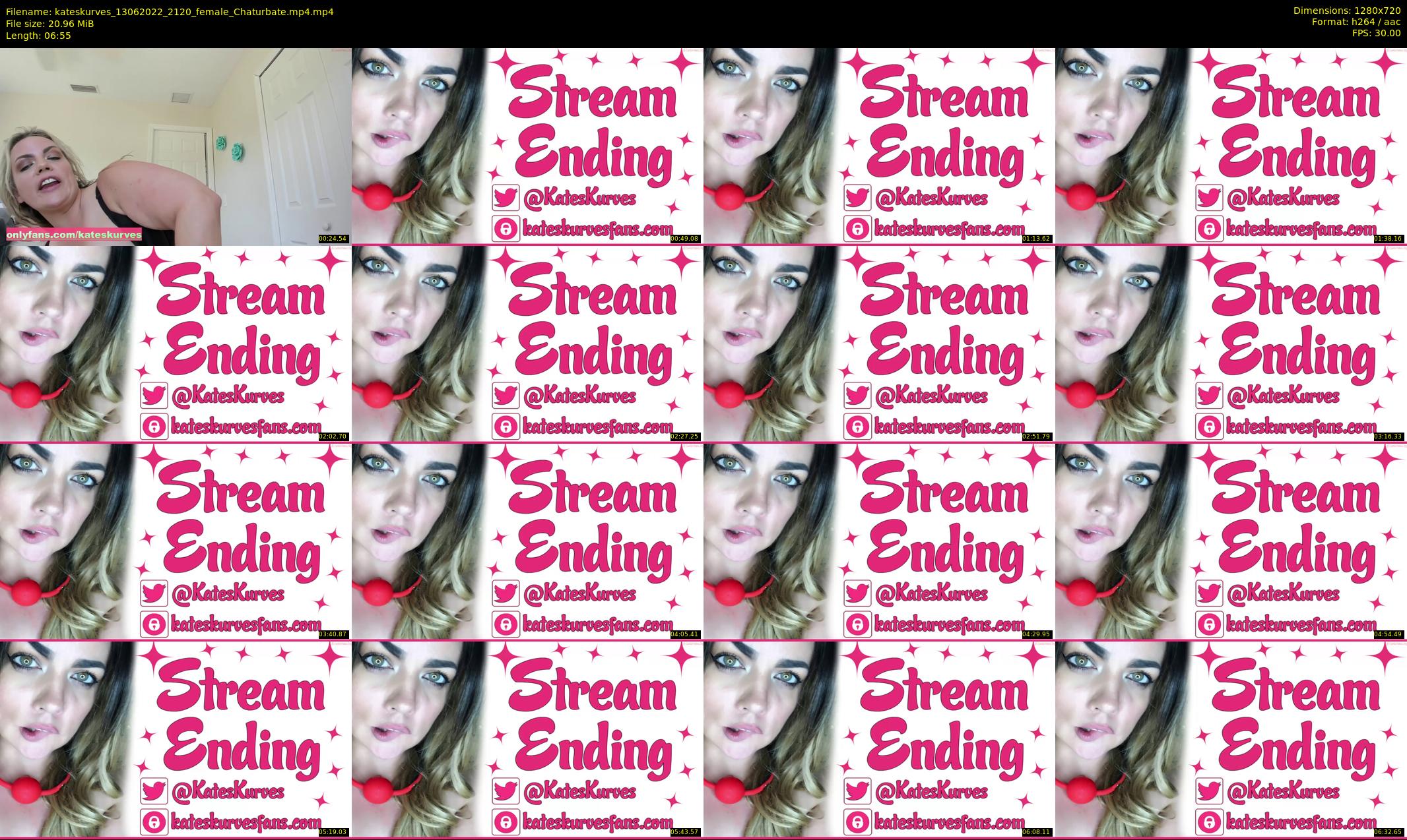 kateskurves — 7 minute Chaturbate female cam show recording, 720p, Jun 13, 2022
