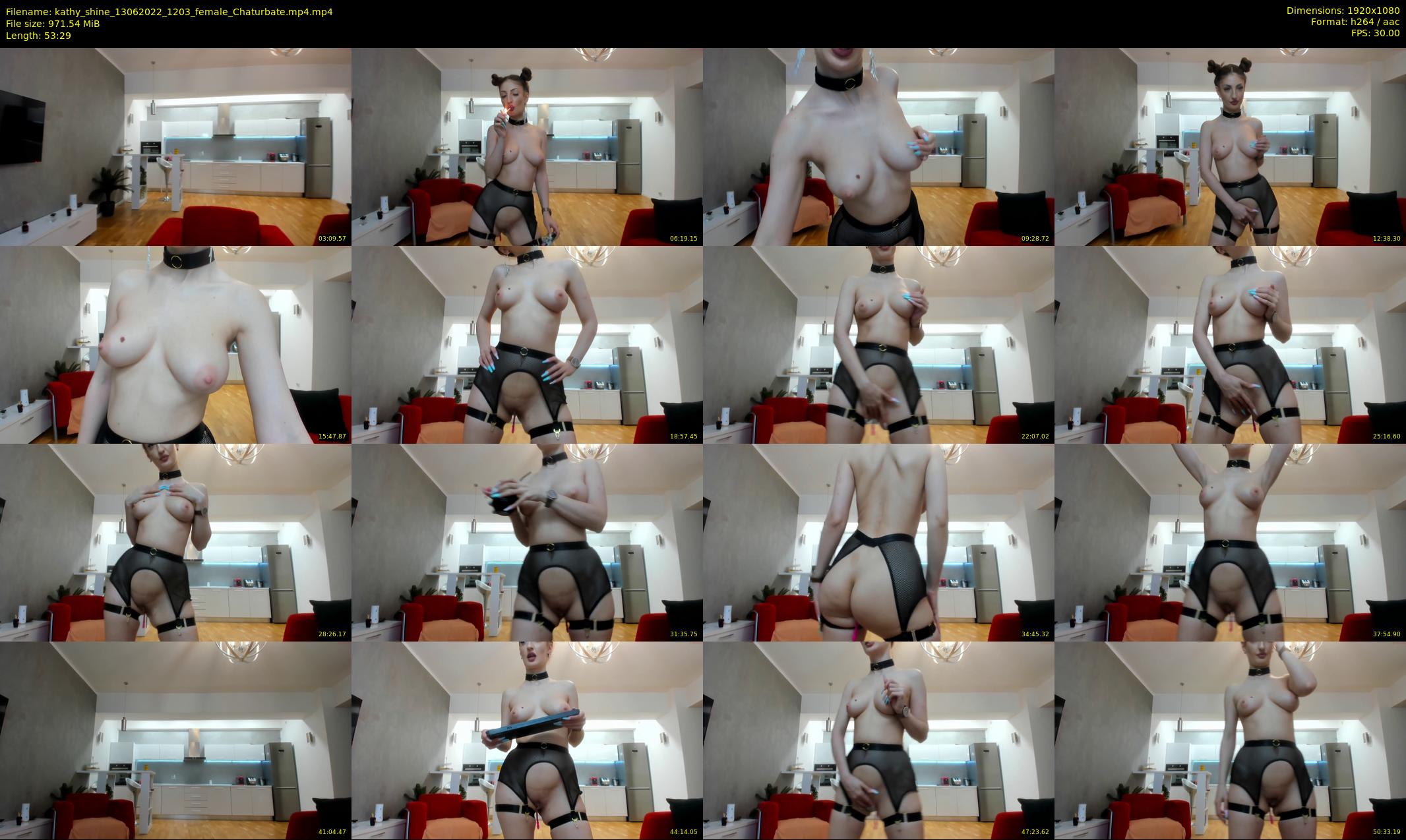 kathy_shine — 54 minute Chaturbate female cam show recording, 1080p, Jun 13, 2022
