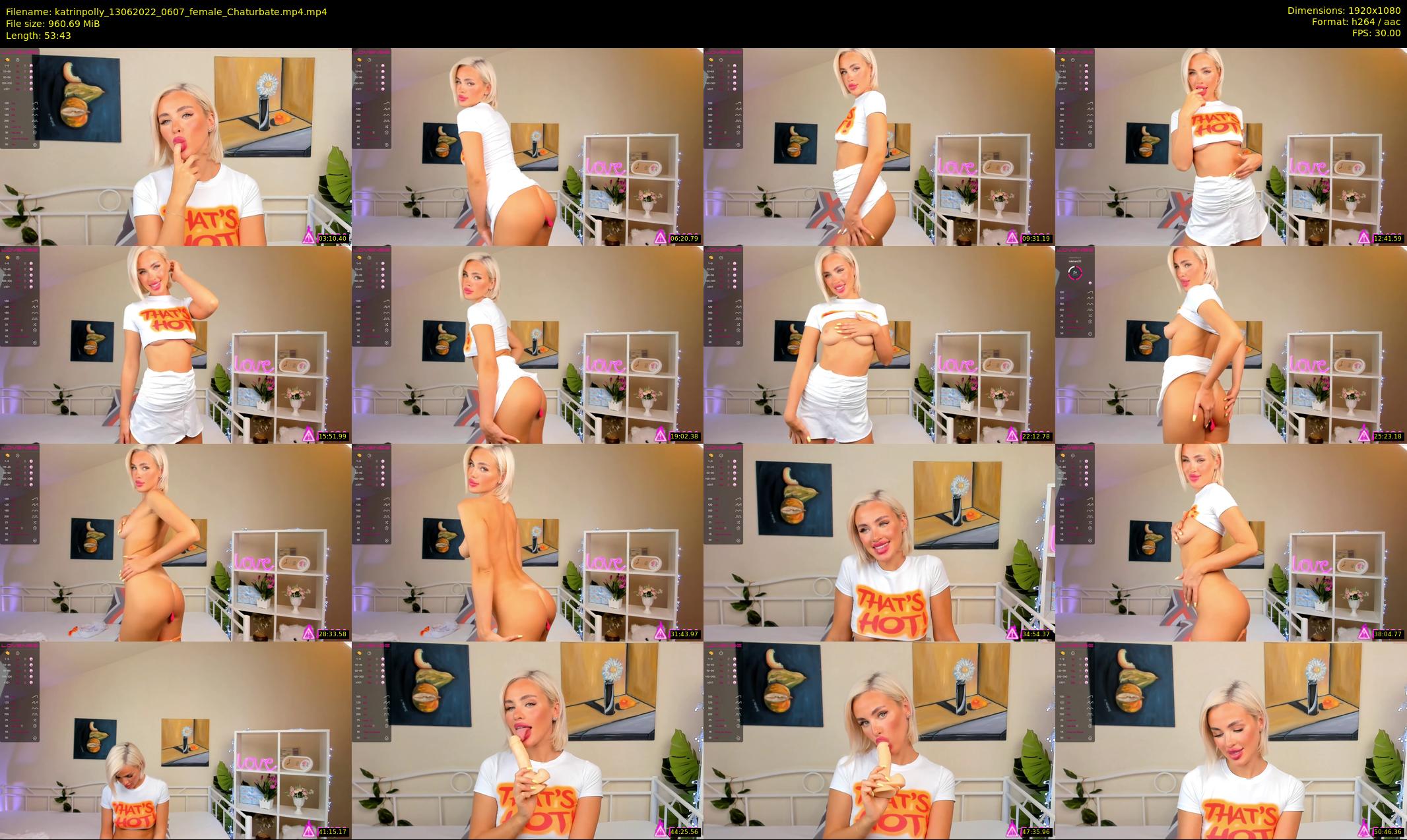 katrinpolly — 54 minute Chaturbate couple cam show recording, 1080p, Jun 13, 2022