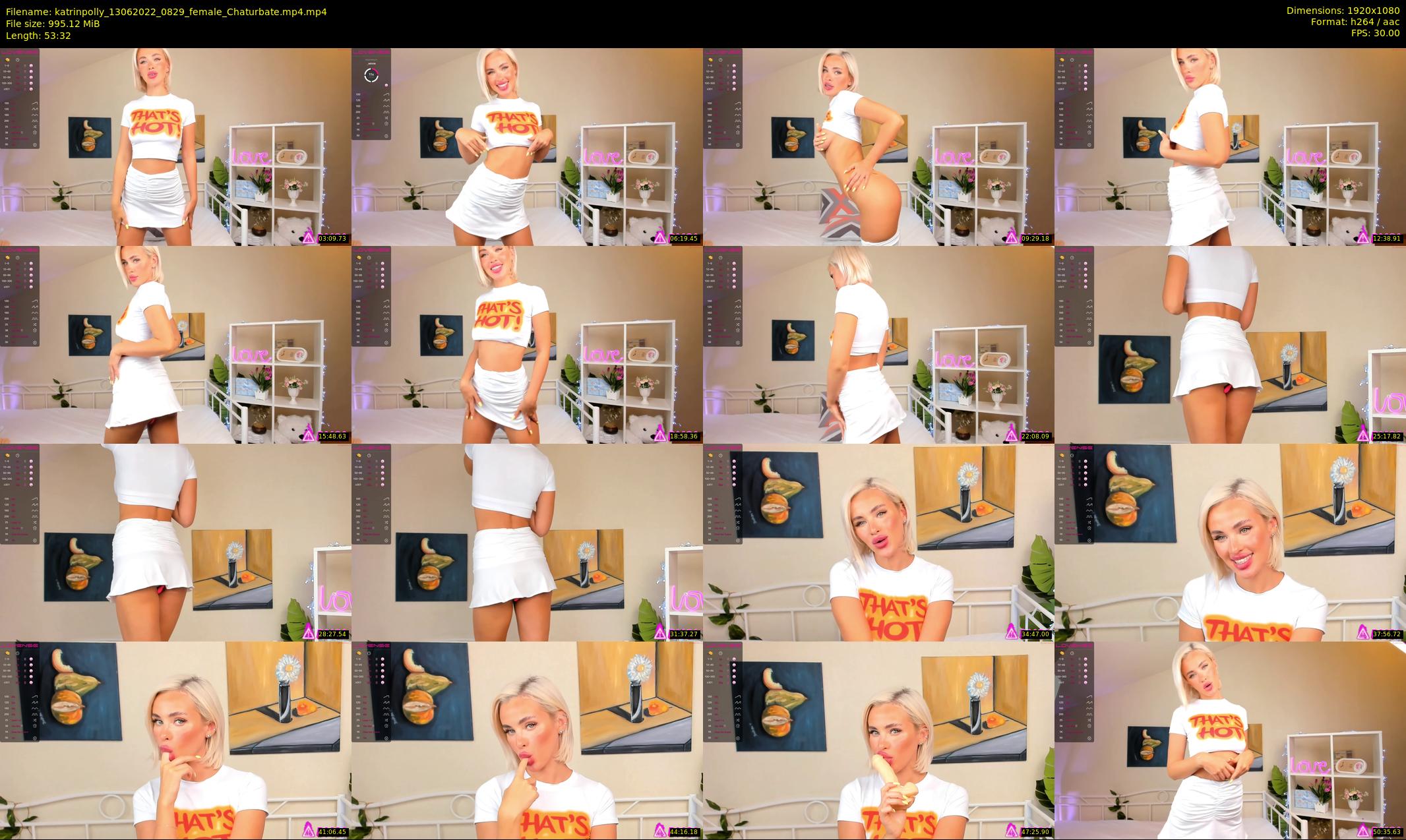 katrinpolly — 54 minute Chaturbate couple cam show recording, 1080p, Jun 13, 2022