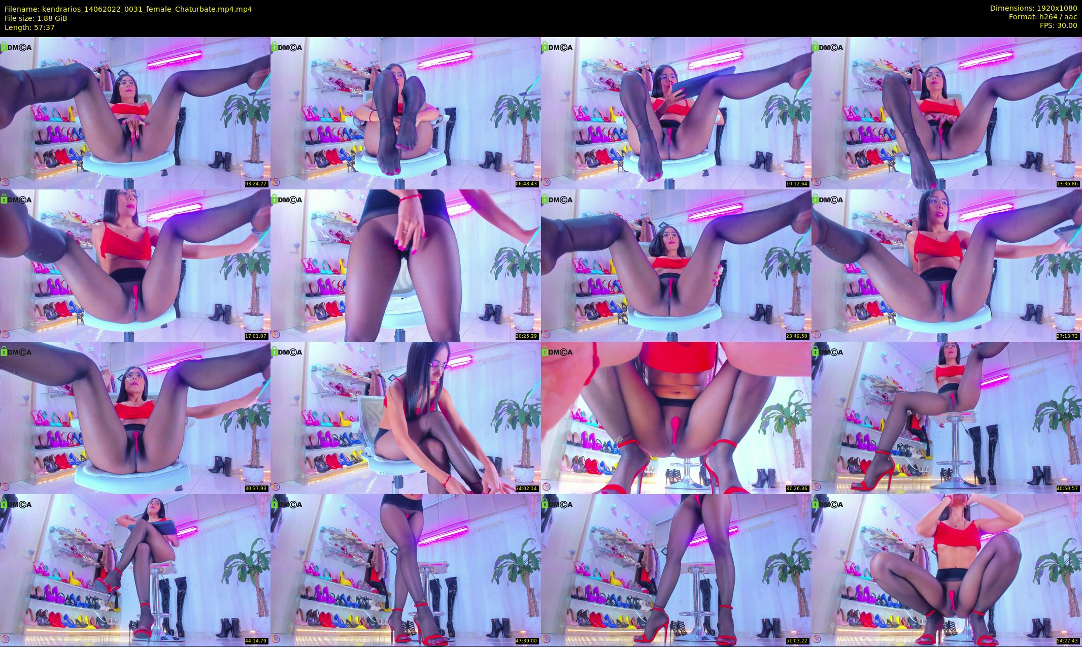 kendrarios — 58 minute Chaturbate female cam show recording, 1080p, Jun 14, 2022