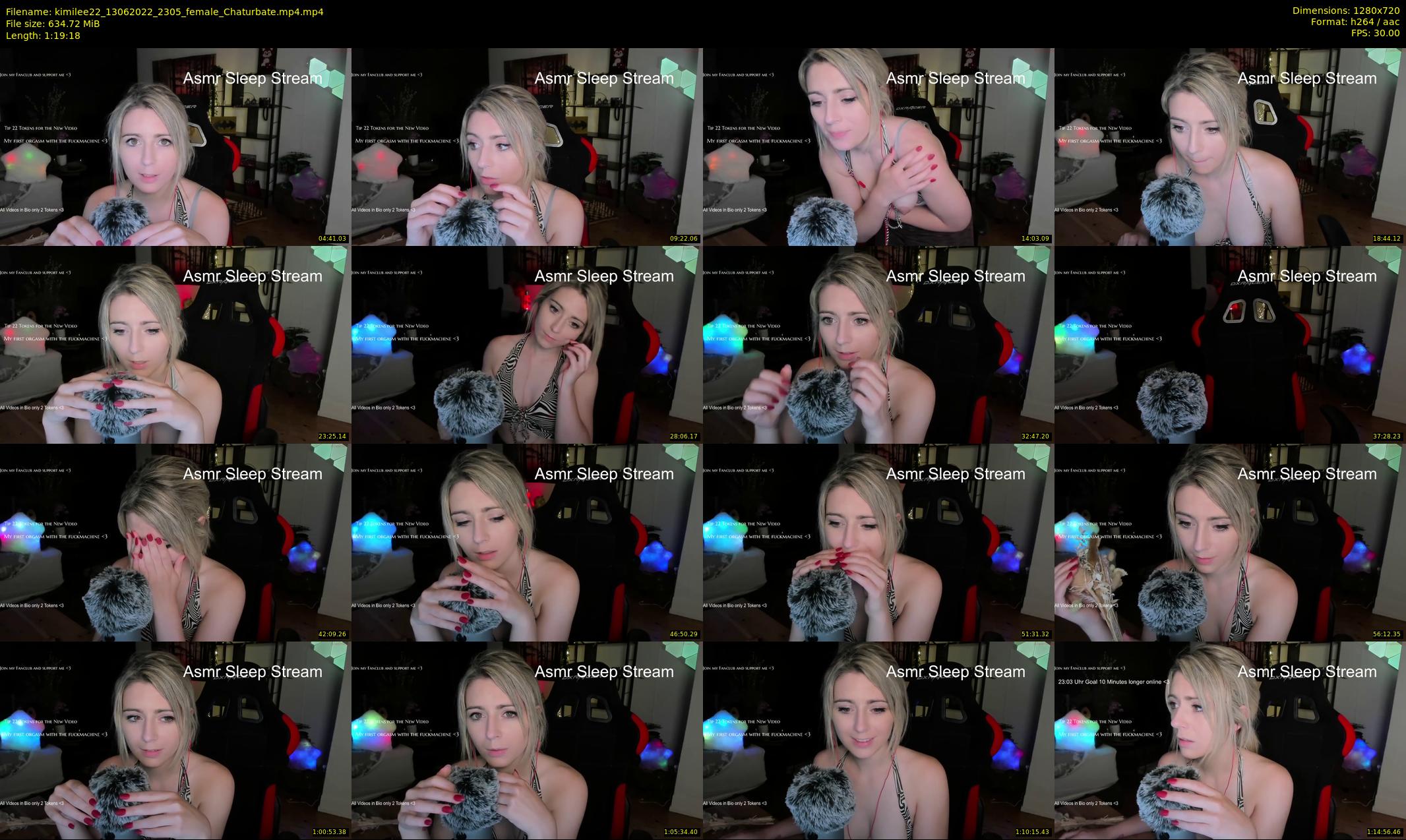 kimilee22 — 80 minute Chaturbate female cam show recording, 720p, Jun 13, 2022