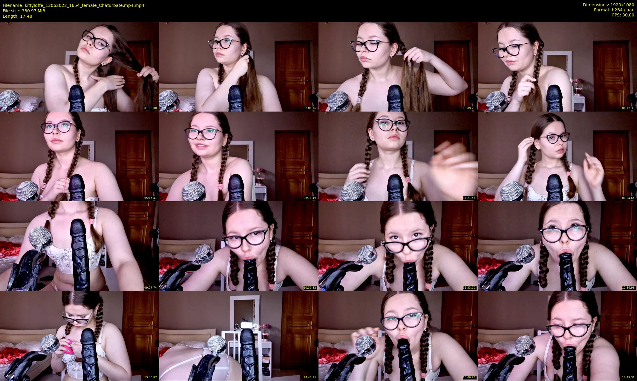 kittyloffe — 18 minute Chaturbate female cam show recording, 1080p, Jun 13, 2022