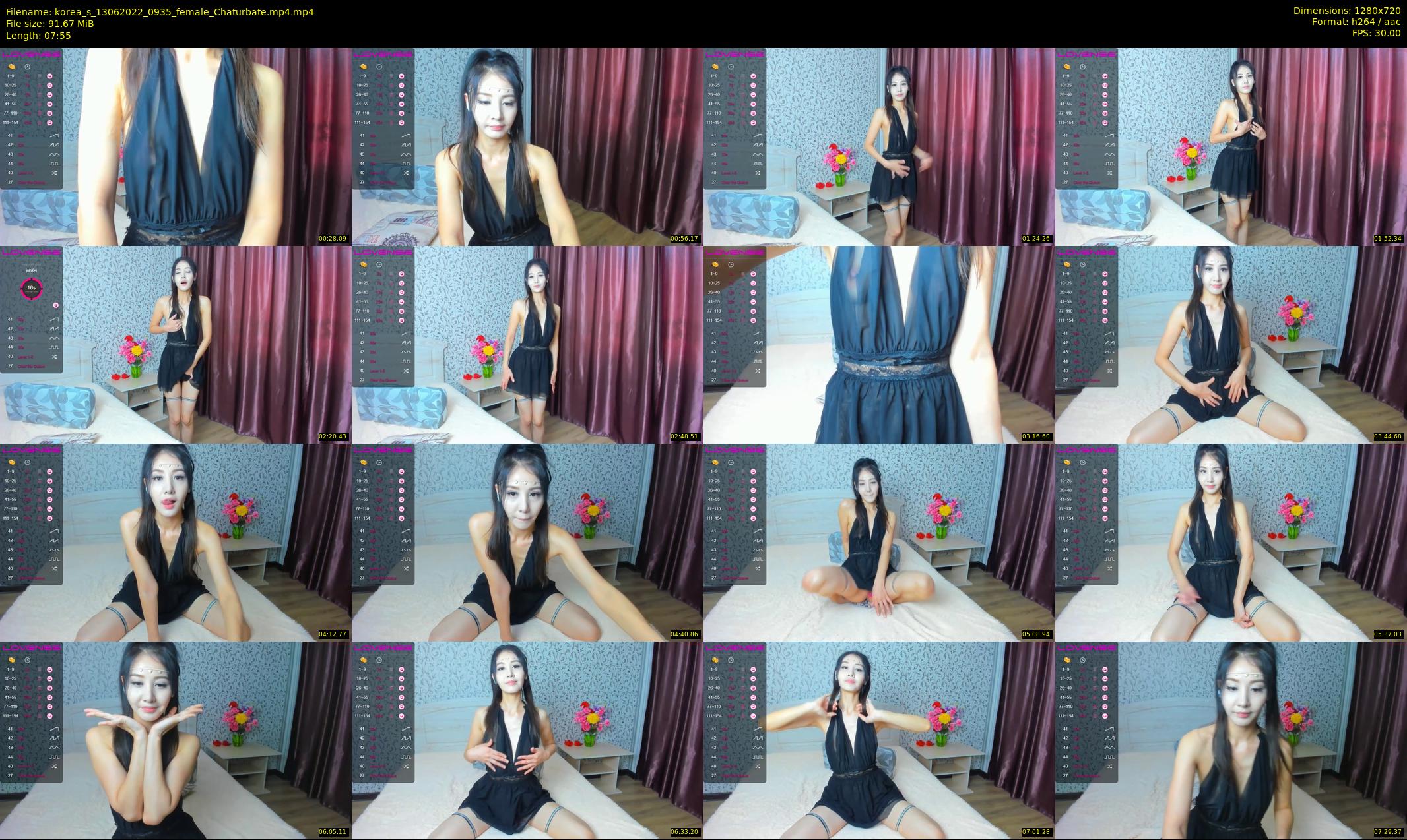 korea_s — 8 minute Chaturbate female cam show recording, 720p, Jun 13, 2022