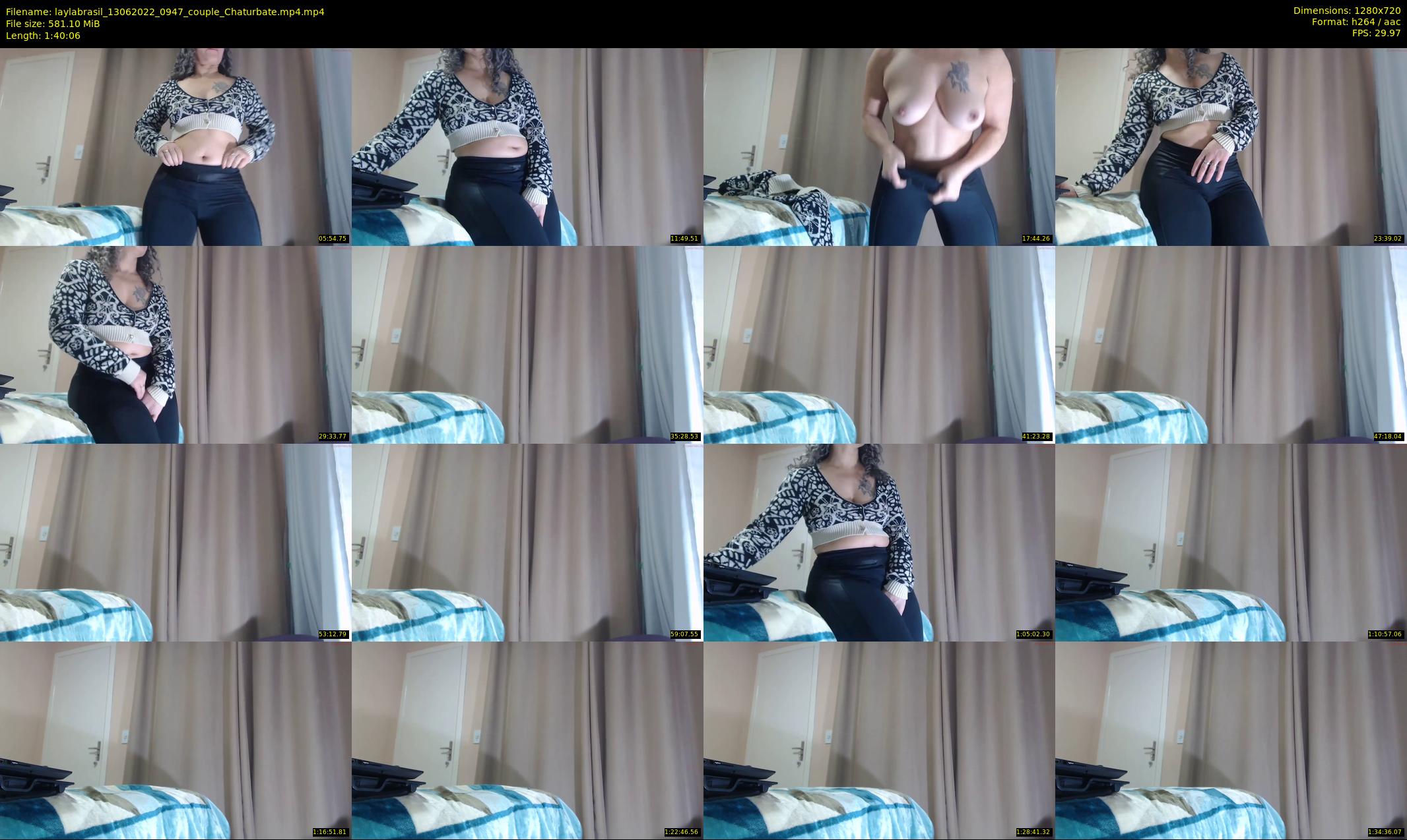 laylabrasil — 101 minute Chaturbate female cam show recording, 720p, Jun 13, 2022