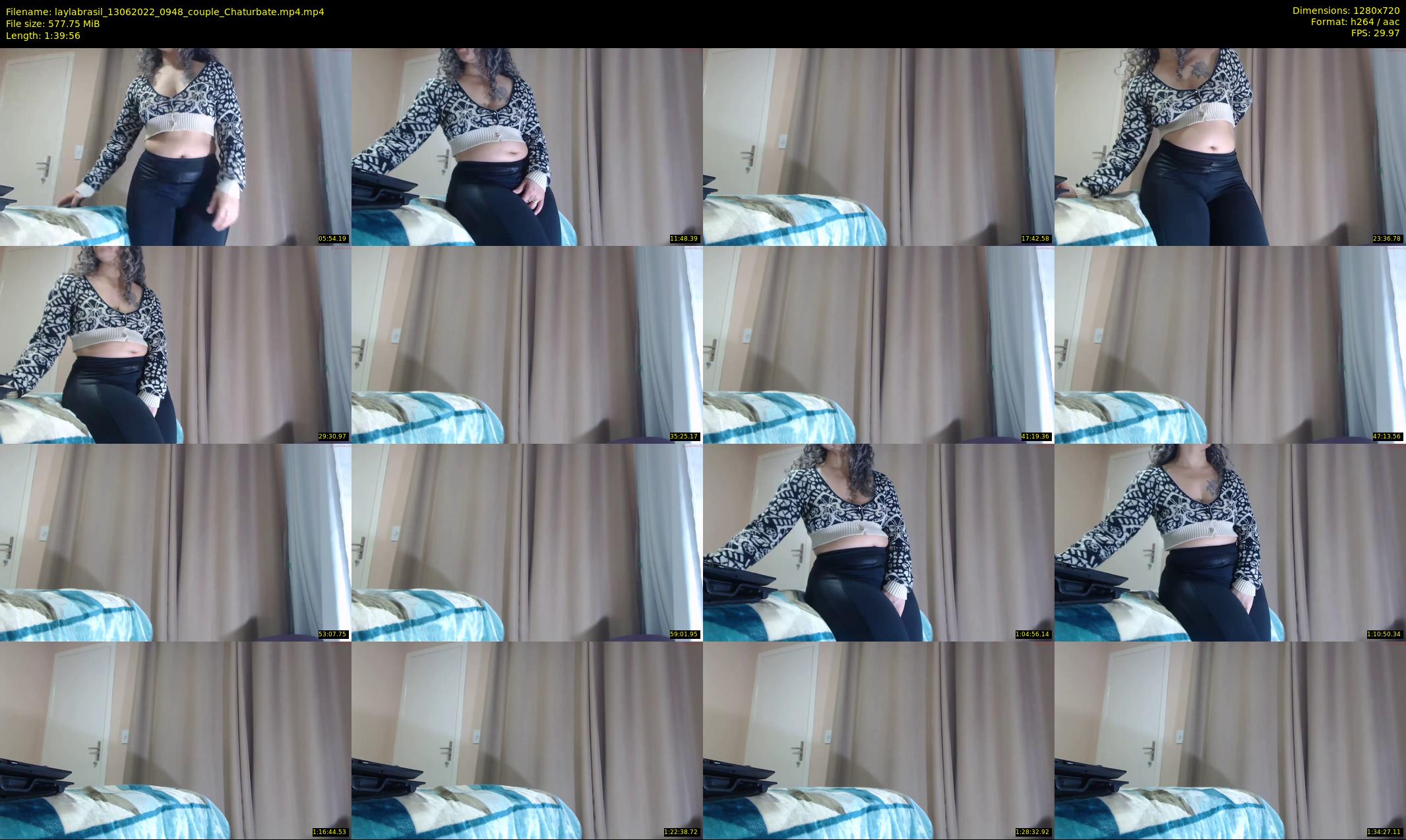 laylabrasil — 100 minute Chaturbate female cam show recording, 720p, Jun 13, 2022