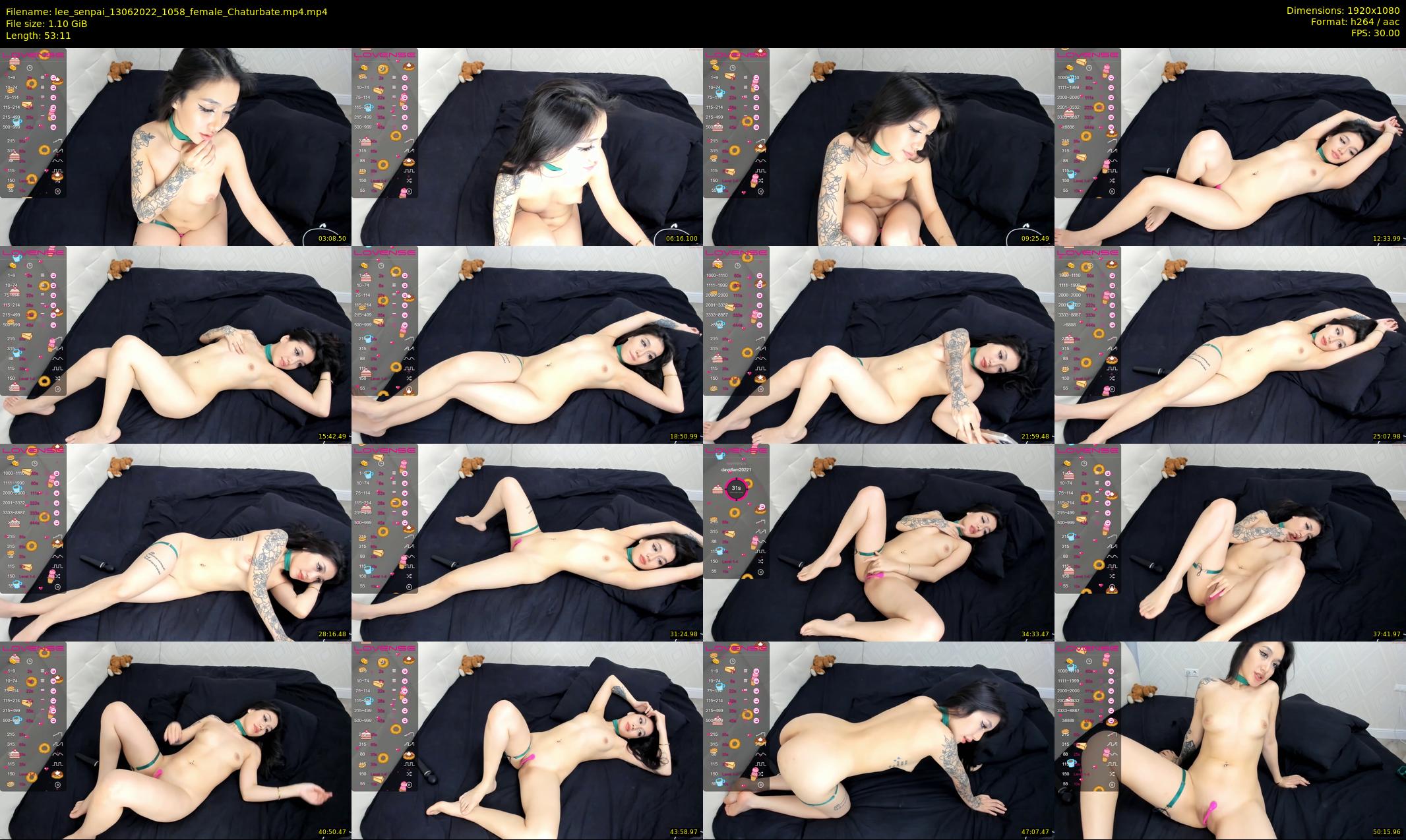 lee_senpai — 54 minute Chaturbate female cam show recording, 1080p, Jun 13, 2022