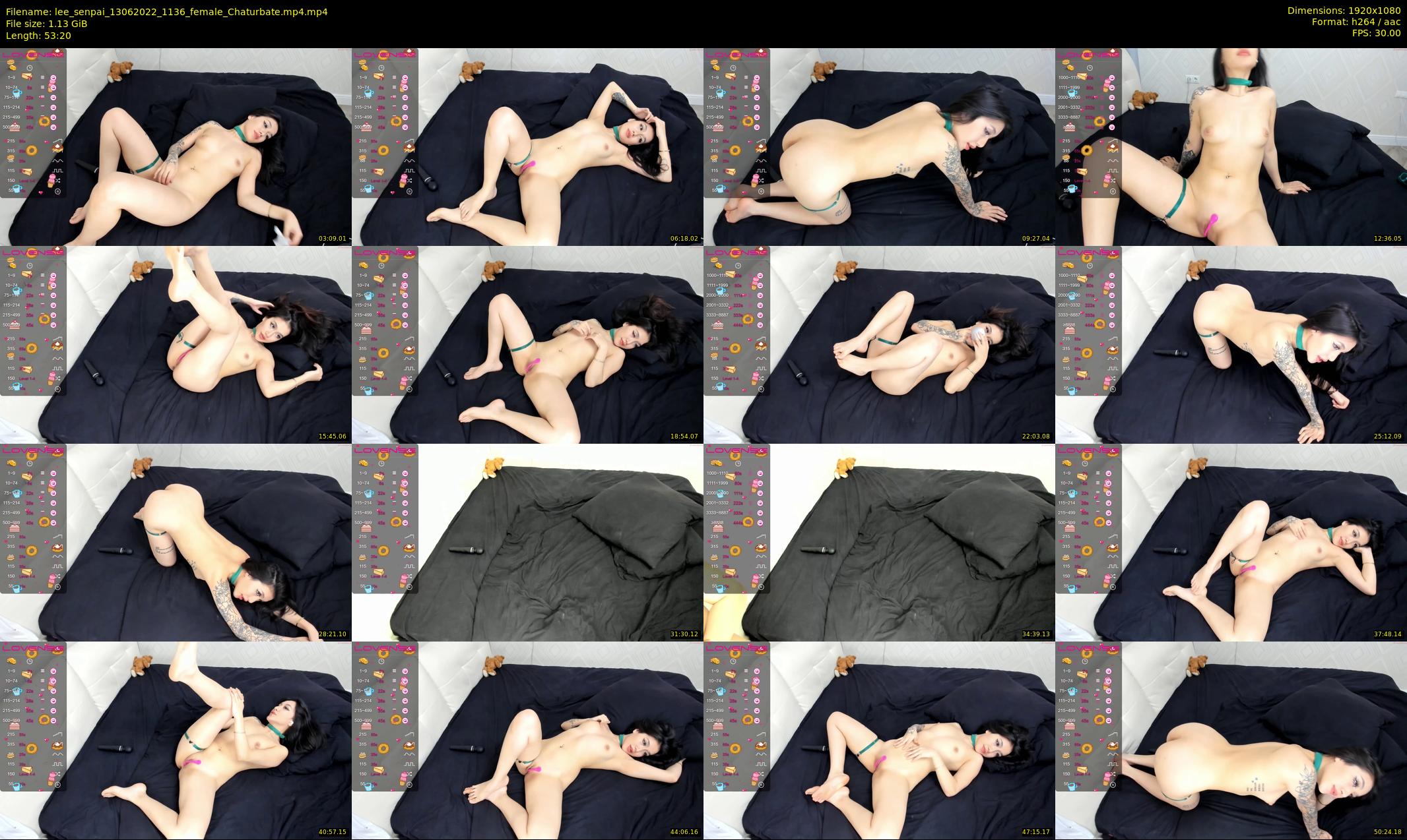 lee_senpai — 54 minute Chaturbate female cam show recording, 1080p, Jun 13, 2022