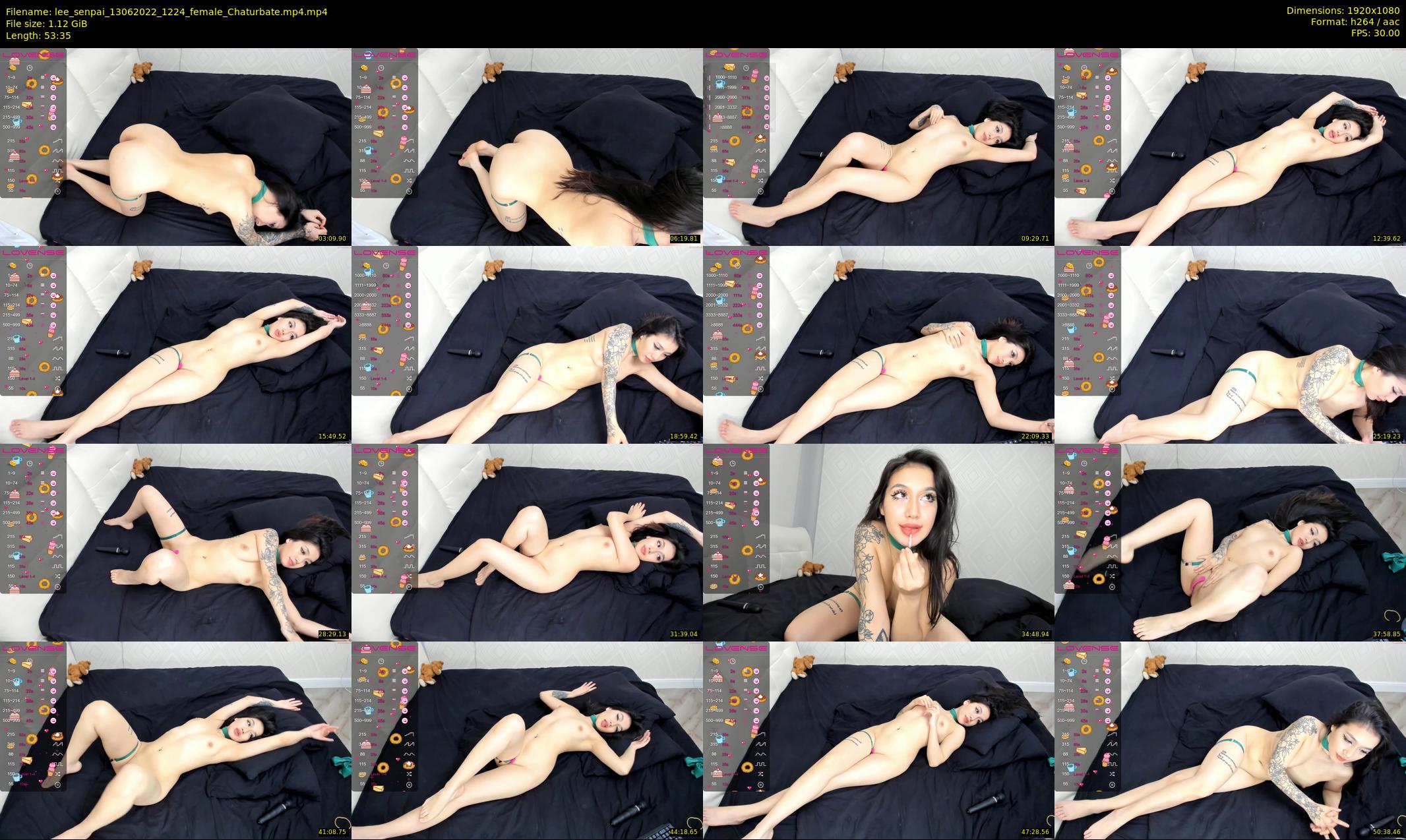 lee_senpai — 54 minute Chaturbate female cam show recording, 1080p, Jun 13, 2022