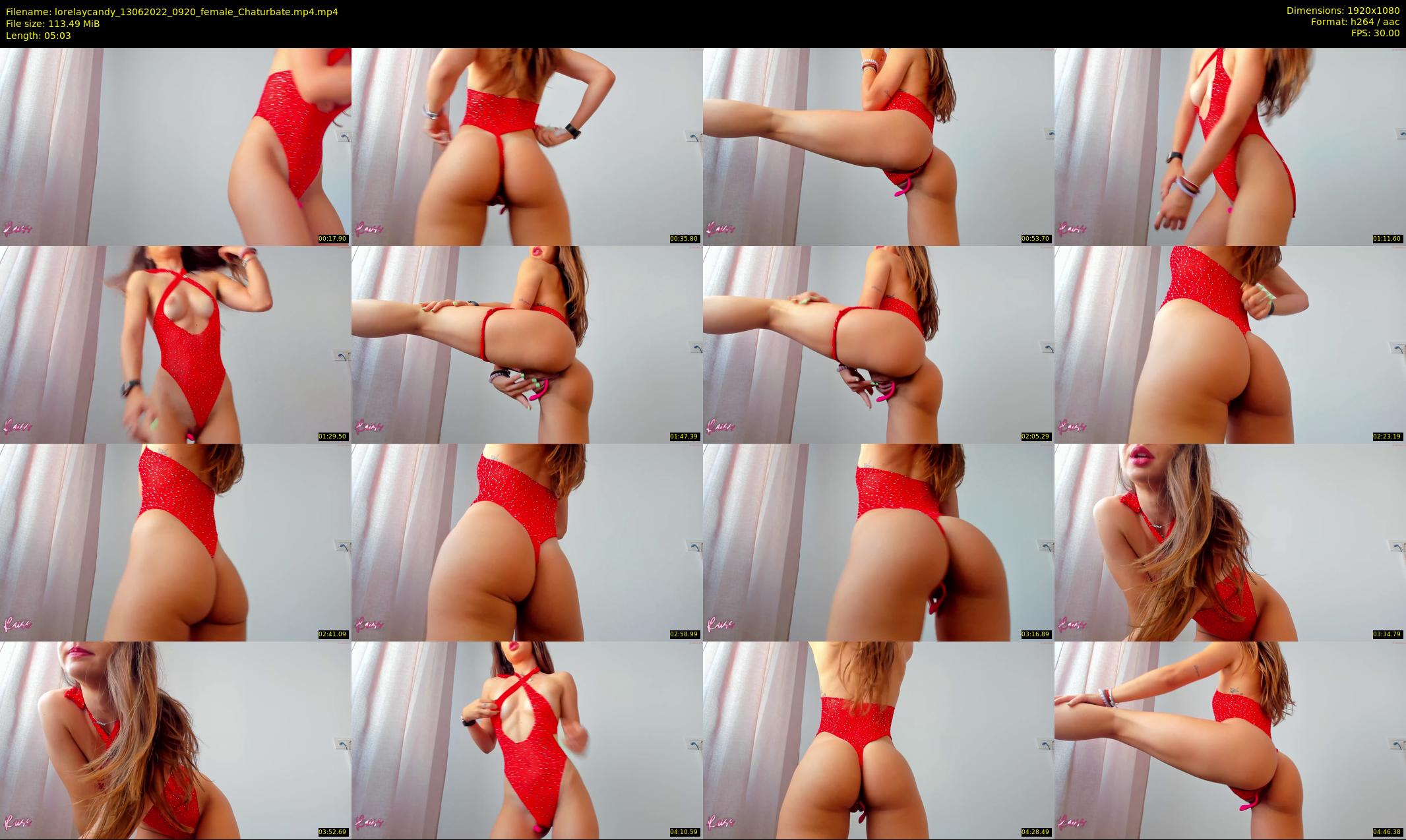 lorelaycandy — 6 minute Chaturbate female cam show recording, 1080p, Jun 13, 2022