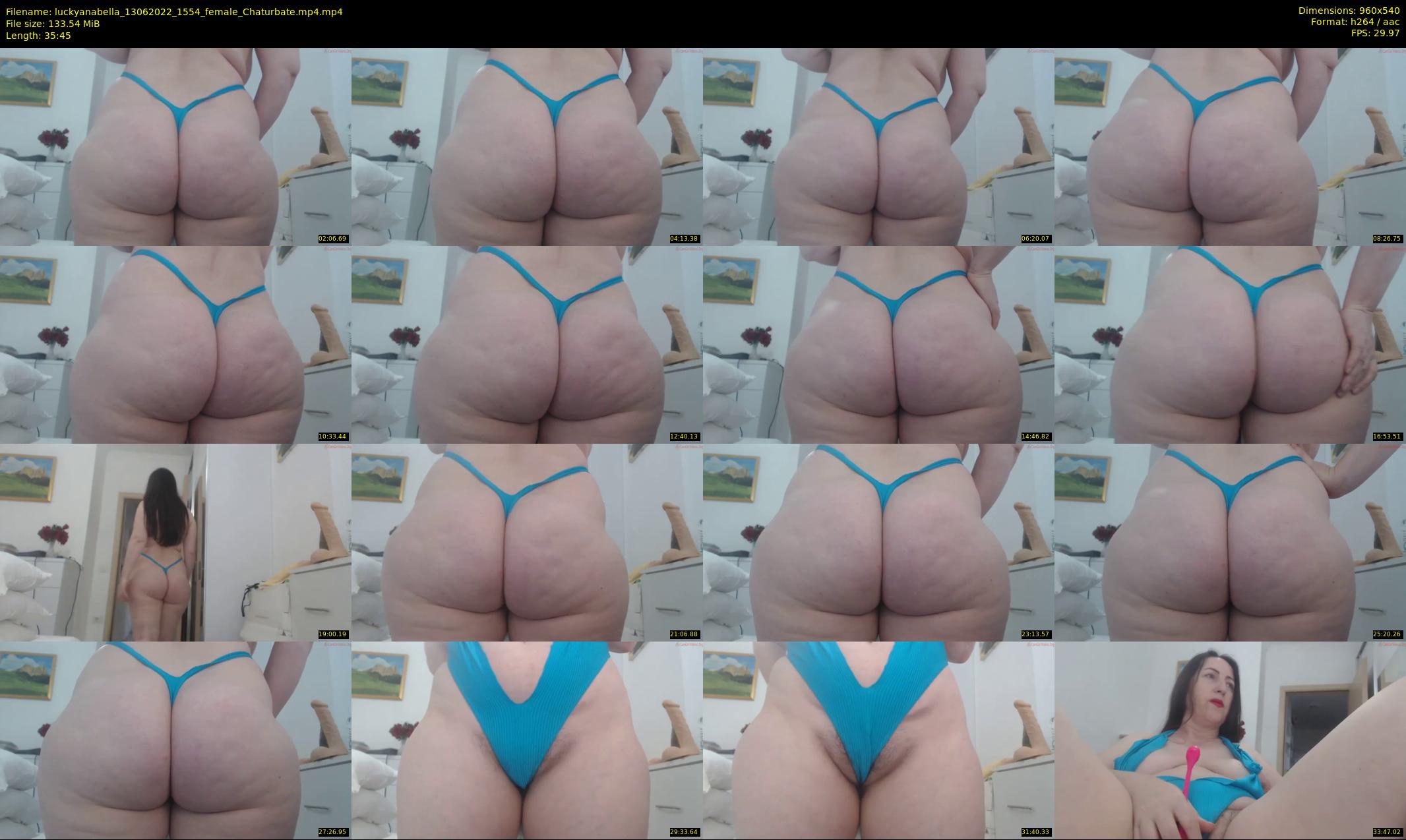 luckyanabella — 36 minute Chaturbate female cam show recording, 480p, Jun 13, 2022