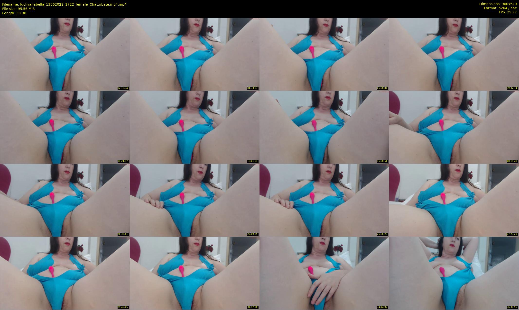 luckyanabella — 39 minute Chaturbate female cam show recording, 480p, Jun 13, 2022