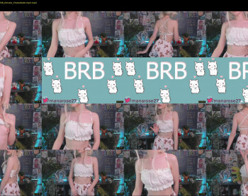mana_rose — 54 minute Chaturbate female cam show recording, 1080p, Jun 14, 2022