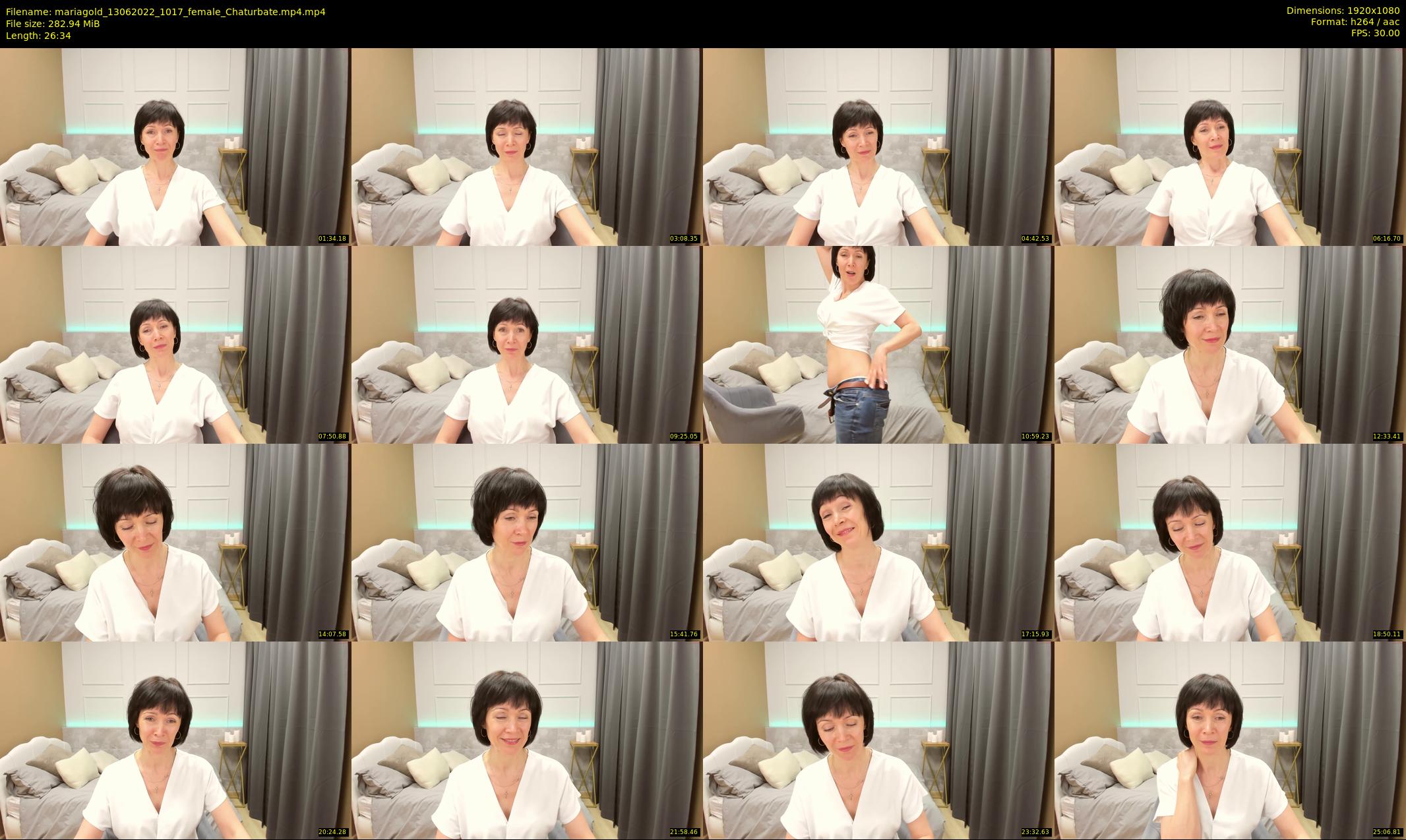 mariagold — 27 minute Chaturbate female cam show recording, 1080p, Jun 13, 2022