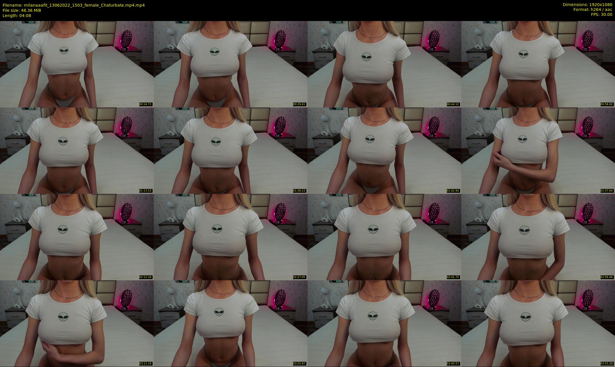 milanaaafit — 5 minute Chaturbate couple cam show recording, 1080p, Jun 13, 2022
