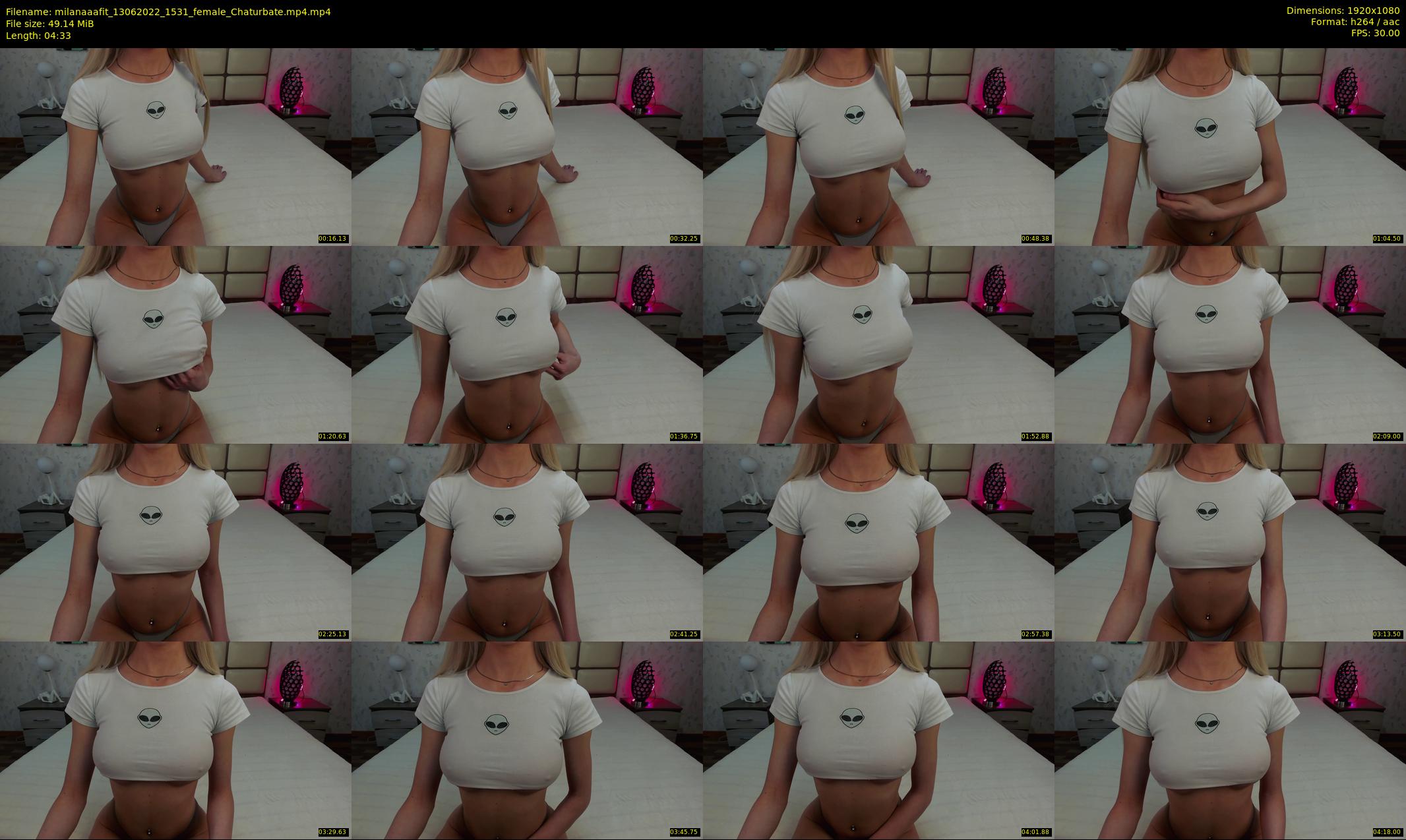 milanaaafit — 5 minute Chaturbate couple cam show recording, 1080p, Jun 13, 2022