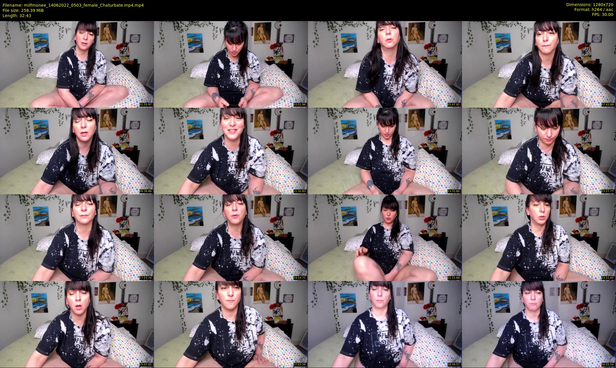 milfmonee — 33 minute Chaturbate female cam show recording, 720p, Jun 14, 2022