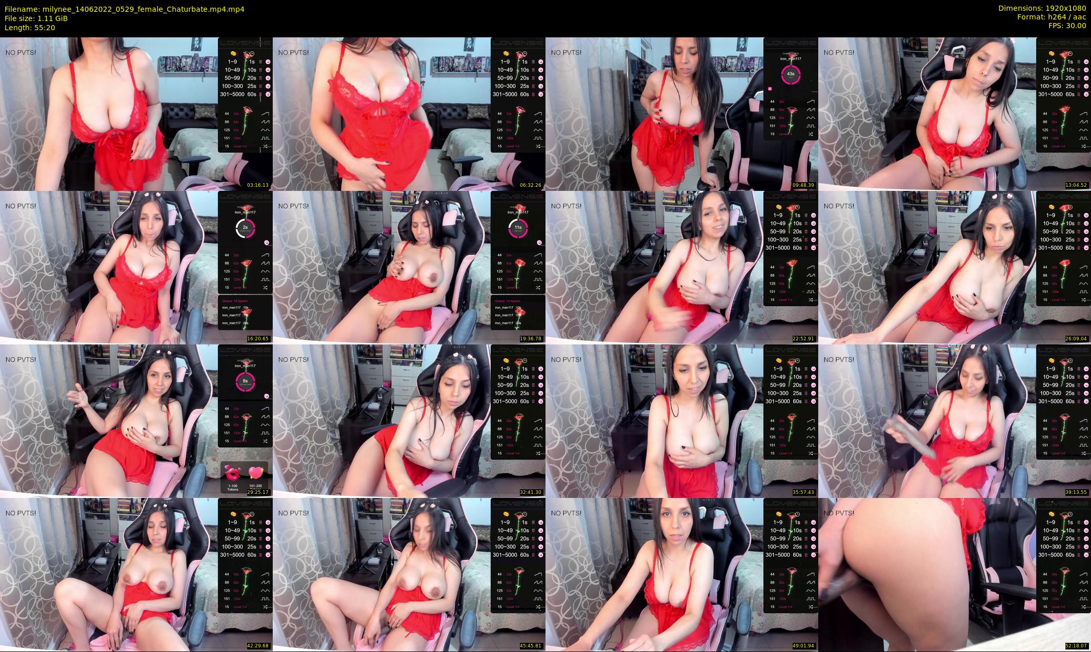 milynee — 56 minute Chaturbate female cam show recording, 1080p, Jun 14, 2022