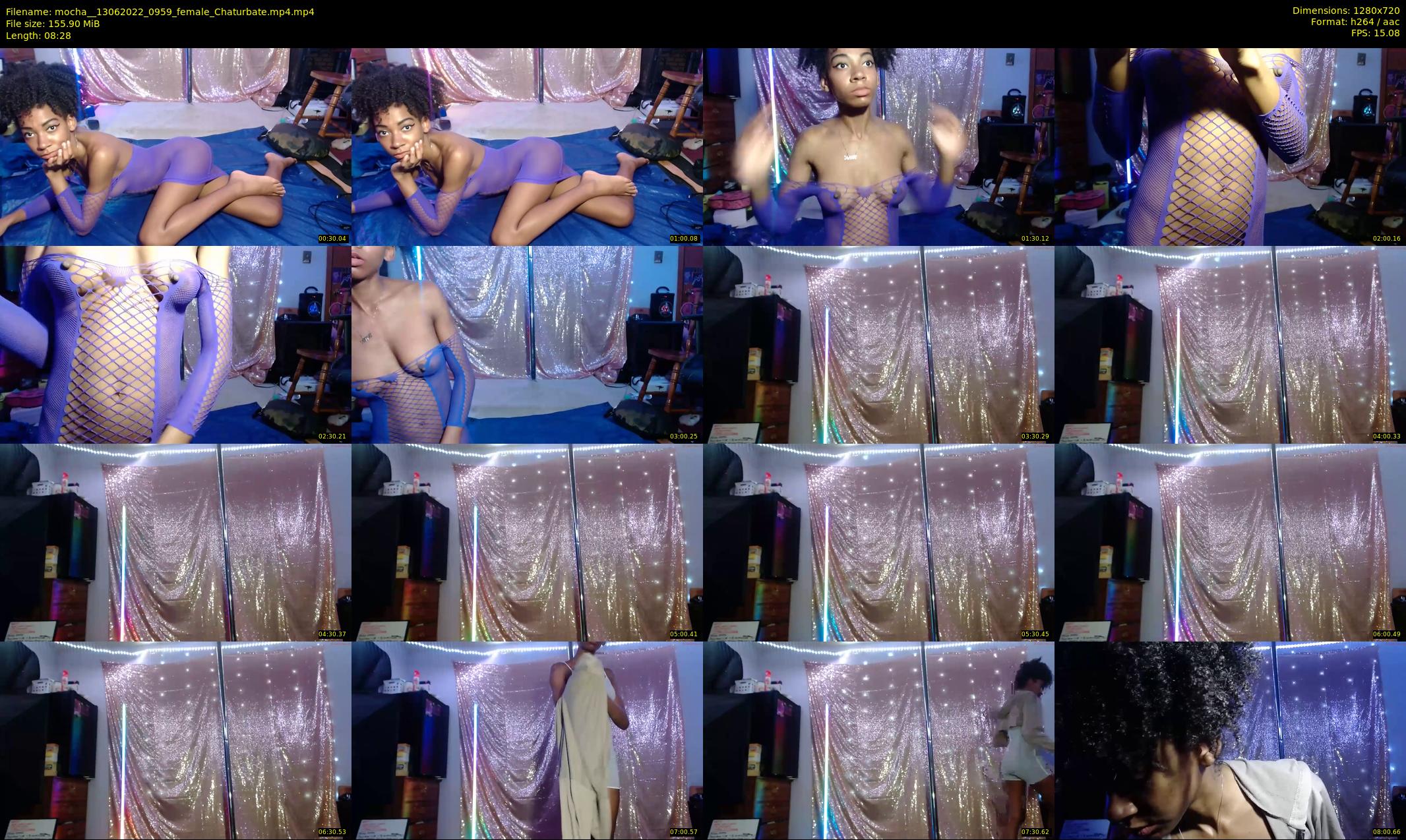 mocha_ — 9 minute Chaturbate female cam show recording, 720p, Jun 13, 2022