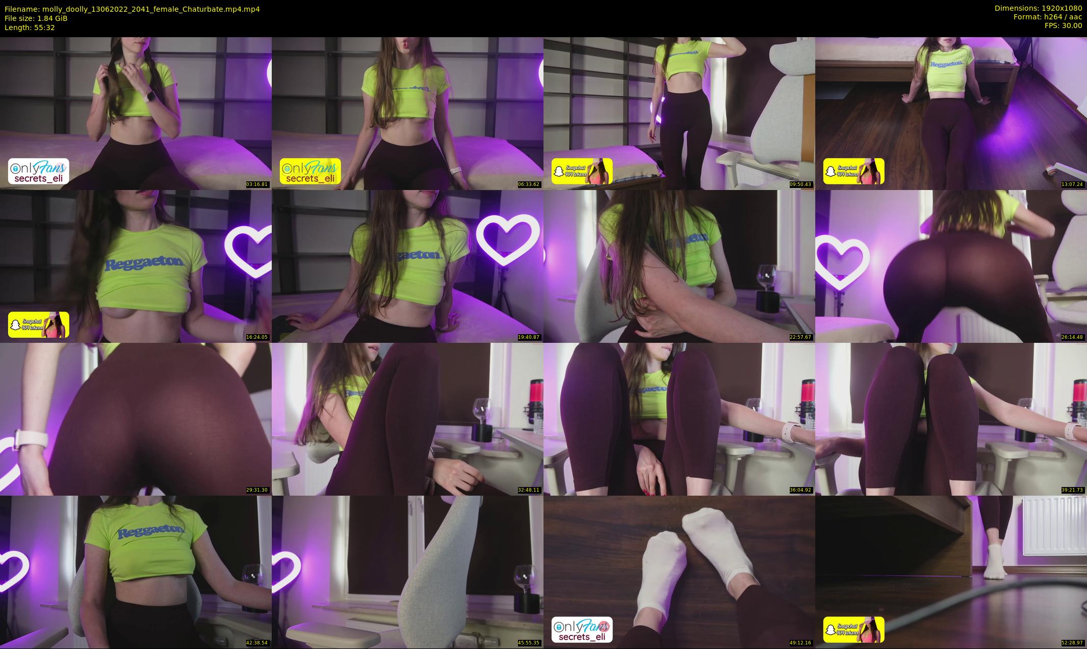 molly_doolly — 56 minute Chaturbate female cam show recording, 1080p, Jun 13, 2022