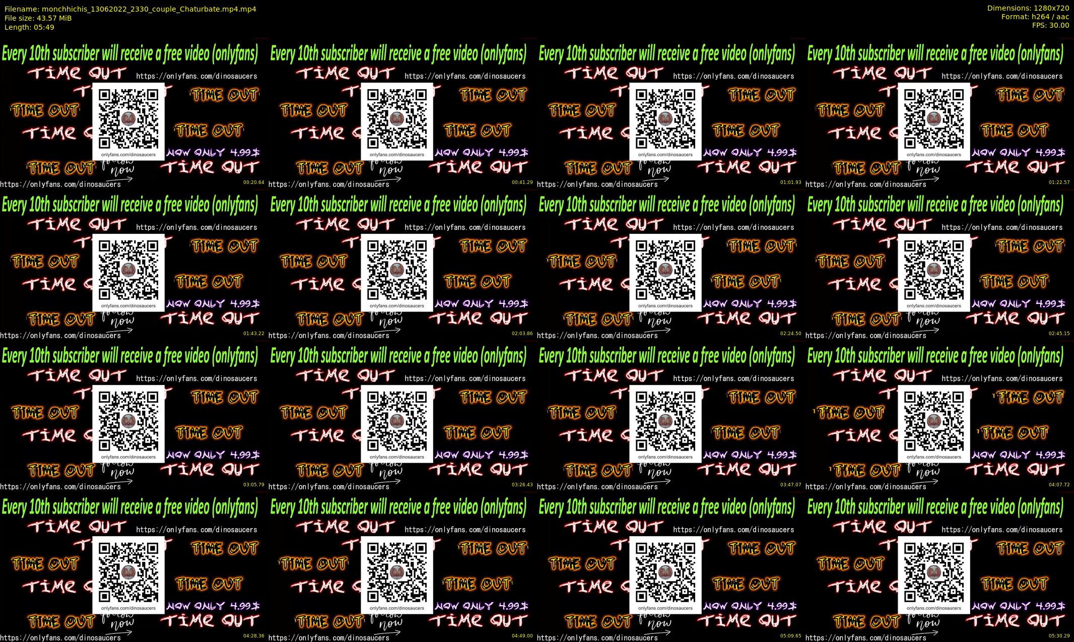 monchhichis — 6 minute Chaturbate couple cam show recording, 720p, Jun 13, 2022