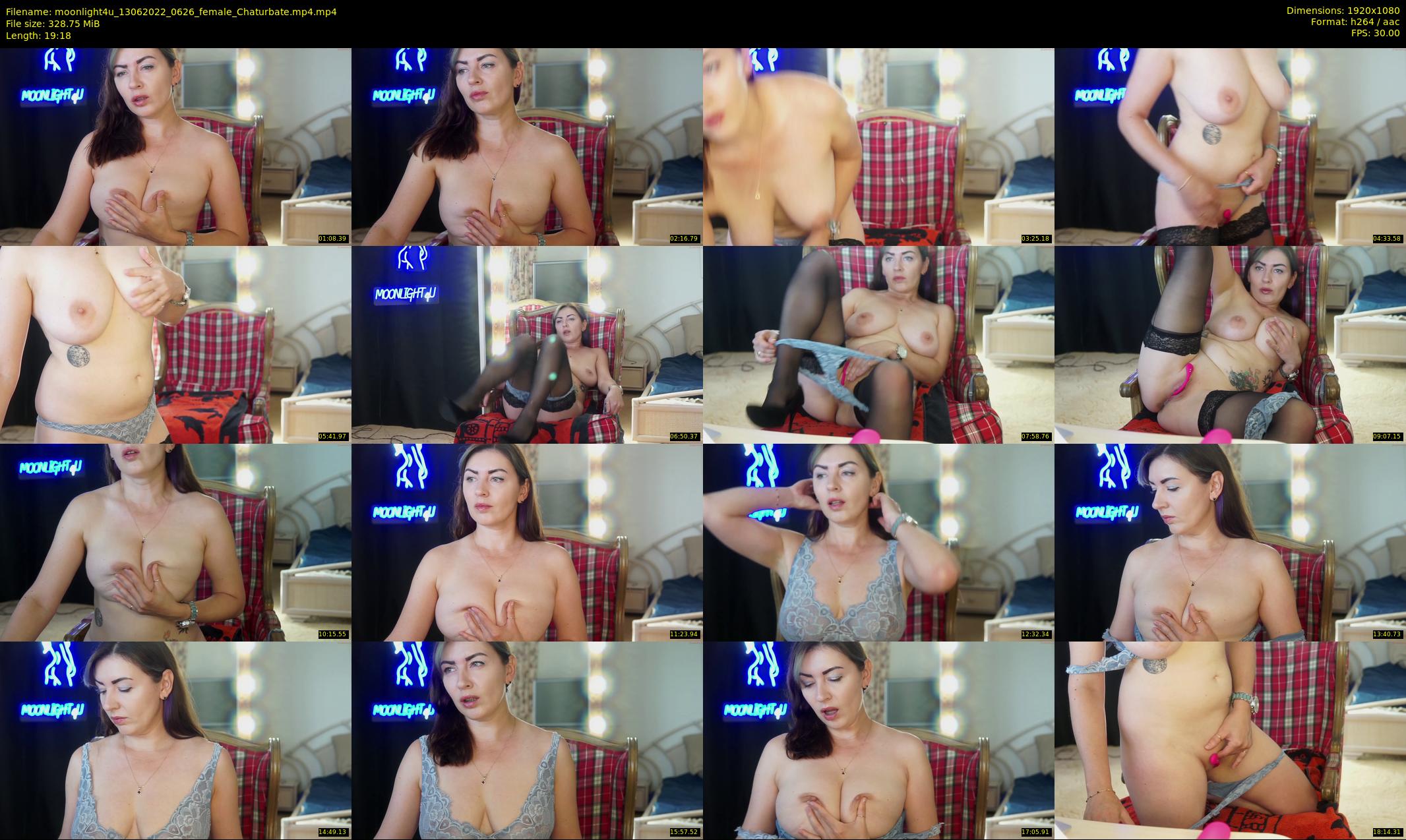 moonlight4u — 20 minute Chaturbate female cam show recording, 1080p, Jun 13, 2022
