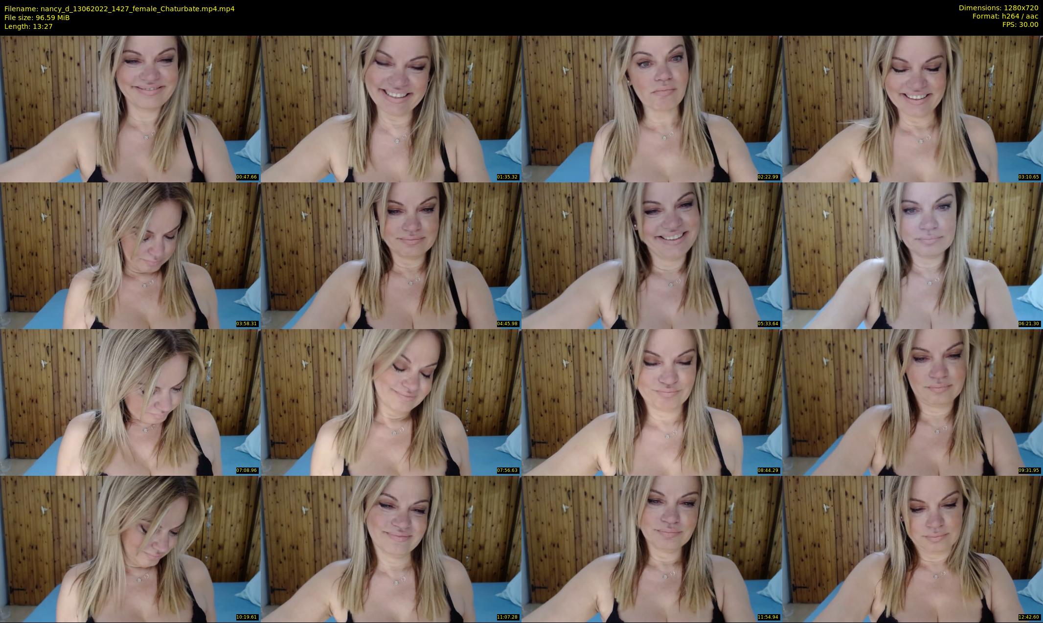 nancy_d — 14 minute Chaturbate female cam show recording, 720p, Jun 13, 2022