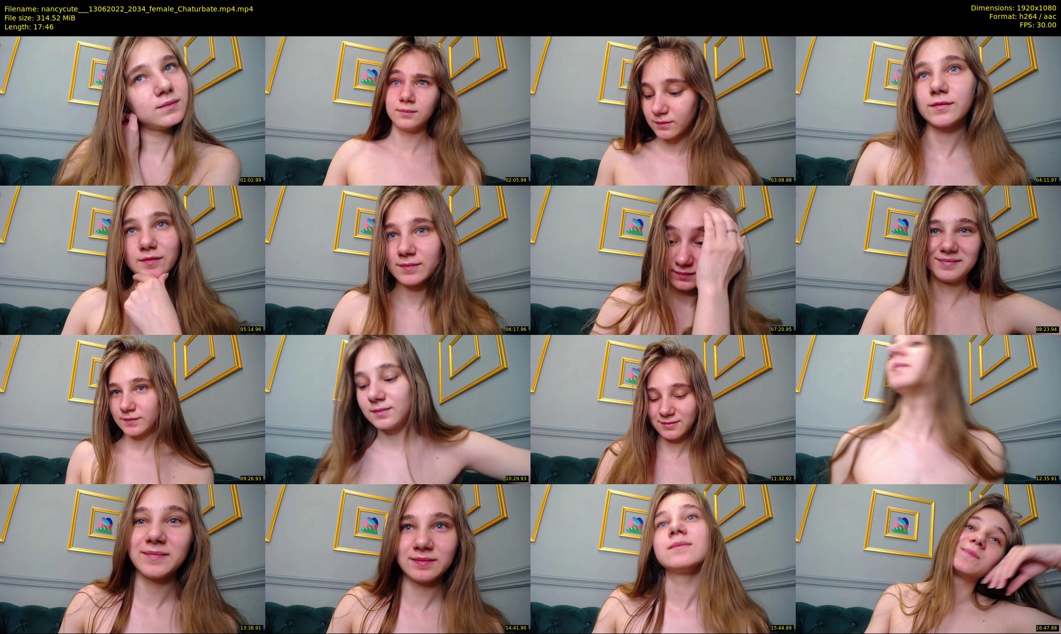 nancycute__ — 18 minute Chaturbate female cam show recording, 1080p, Jun 13, 2022