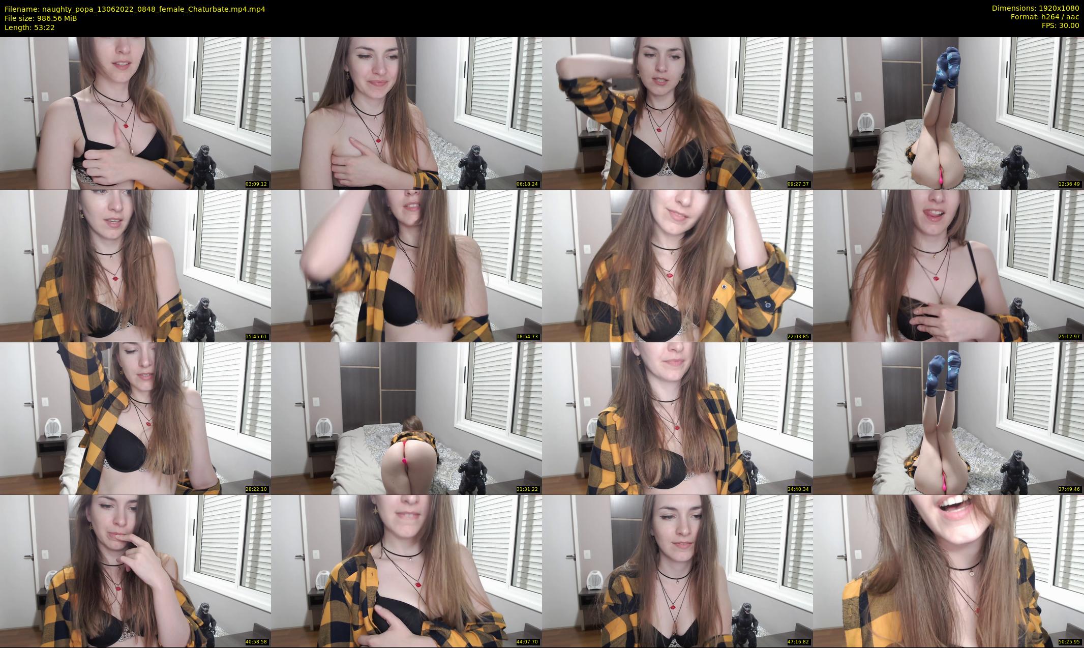 naughty_popa — 54 minute Chaturbate female cam show recording, 1080p, Jun 13, 2022