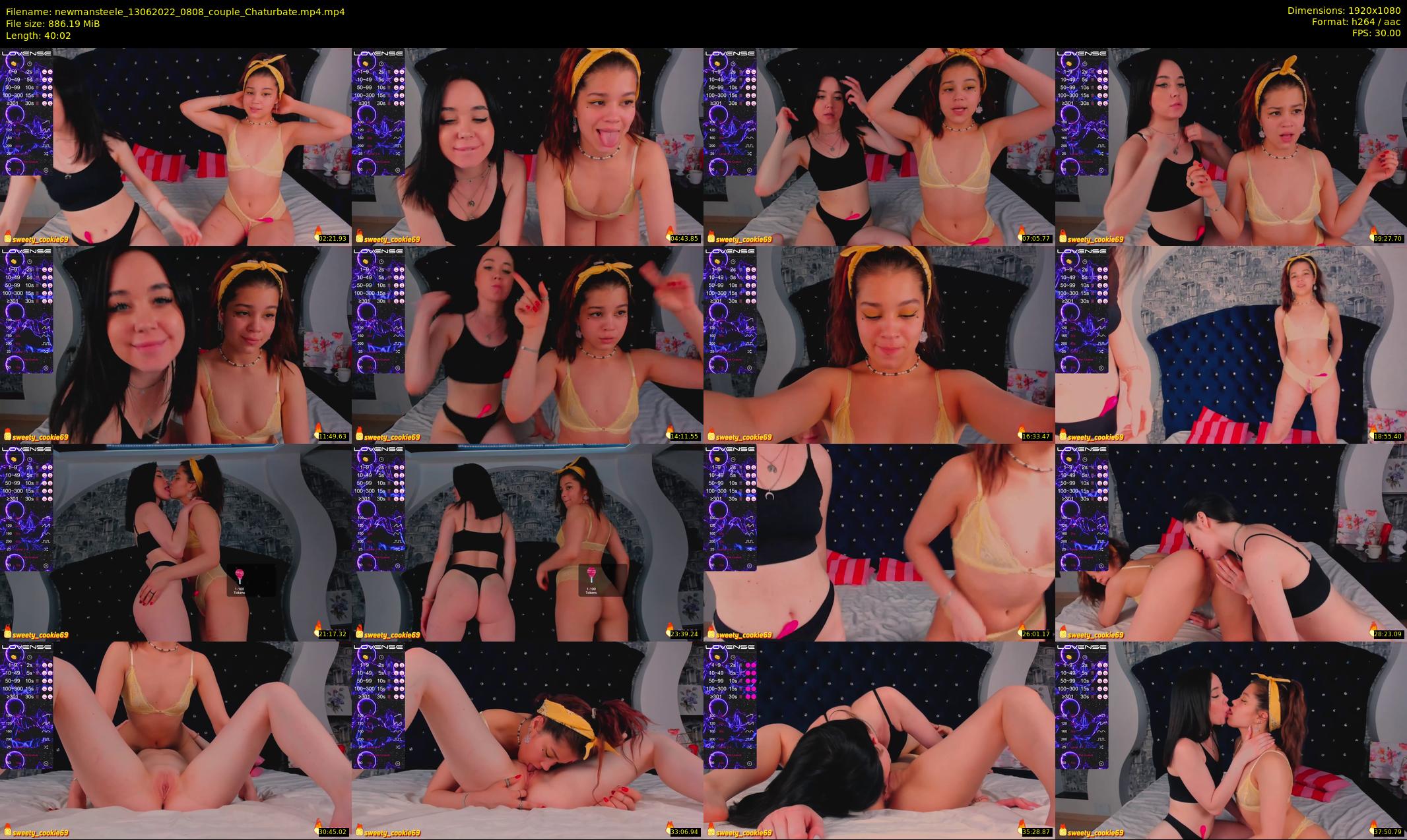 newmansteele — 41 minute Chaturbate couple cam show recording, 1080p, Jun 13, 2022