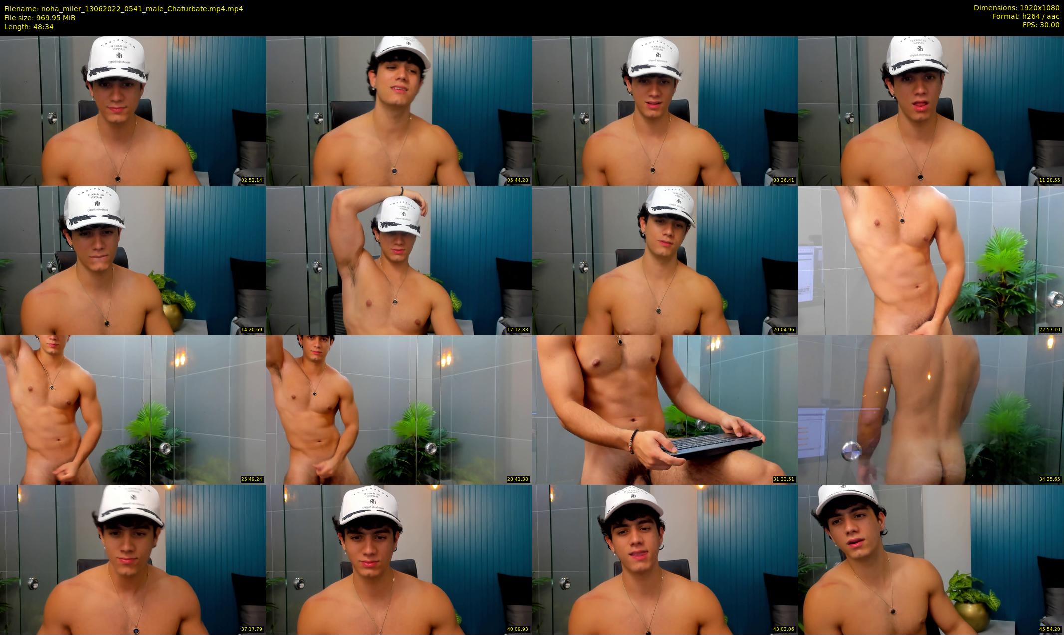 noha_miler — 49 minute Chaturbate male cam show recording, 1080p, Jun 13, 2022
